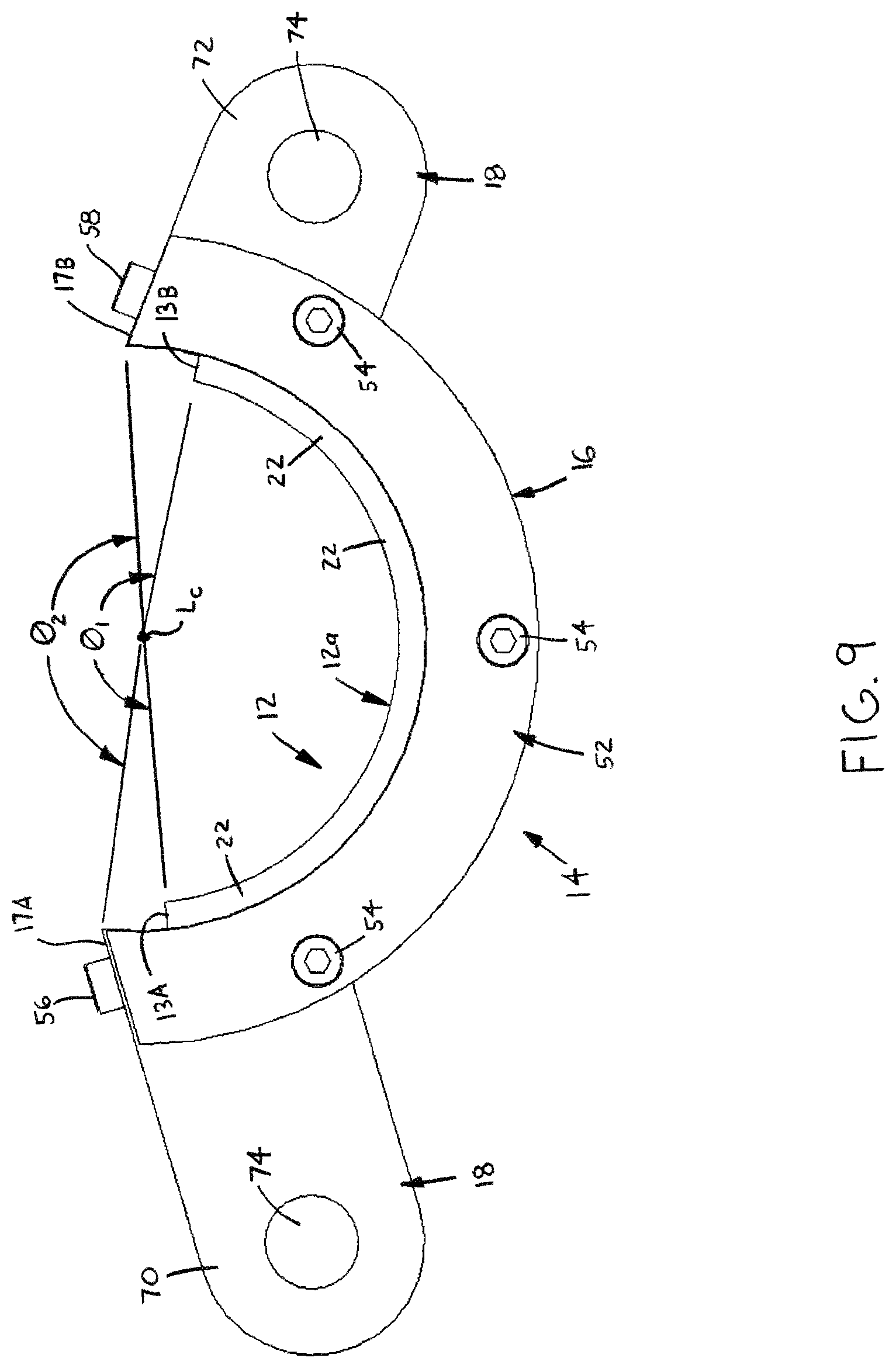 Patent US11773908 Figure 9 – Arcuate electrically conductive assembly for bearings