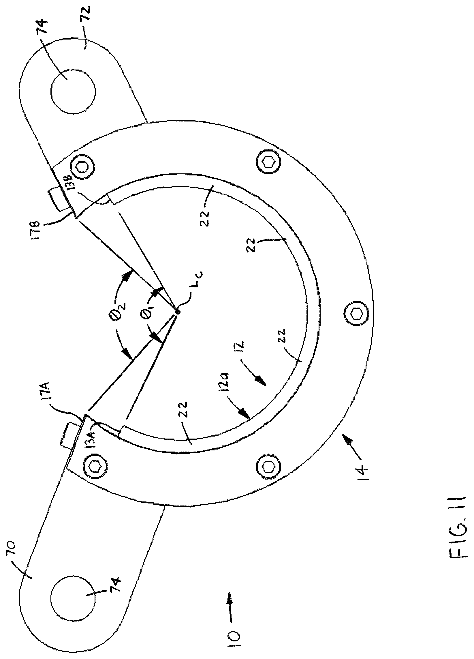 Patent US11773908 Figure 11 – Arcuate electrically conductive assembly for bearings