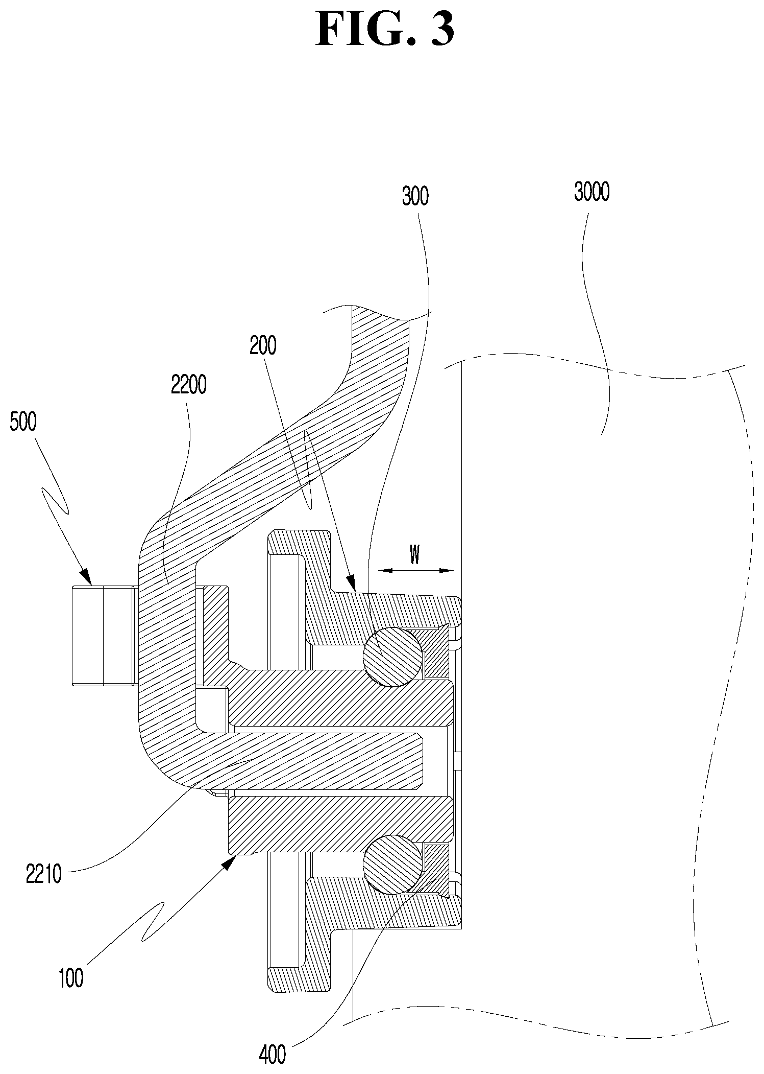 Patent US11773910 Figure 3 – Ball bearing roller assembly