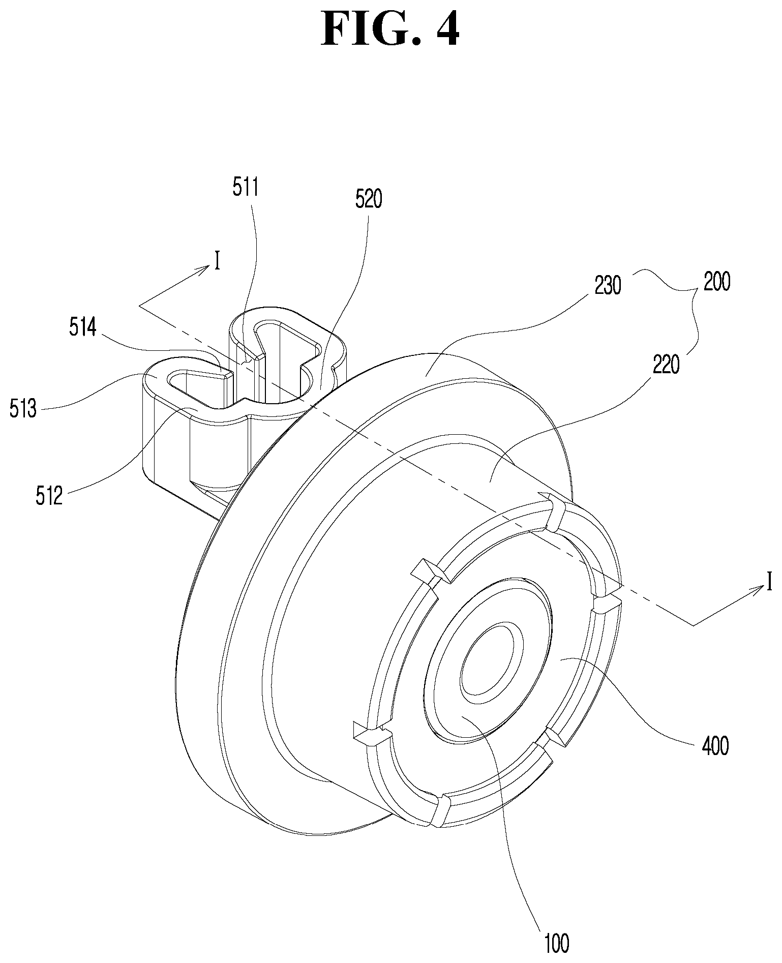 Patent US11773910 Figure 4 – Ball bearing roller assembly