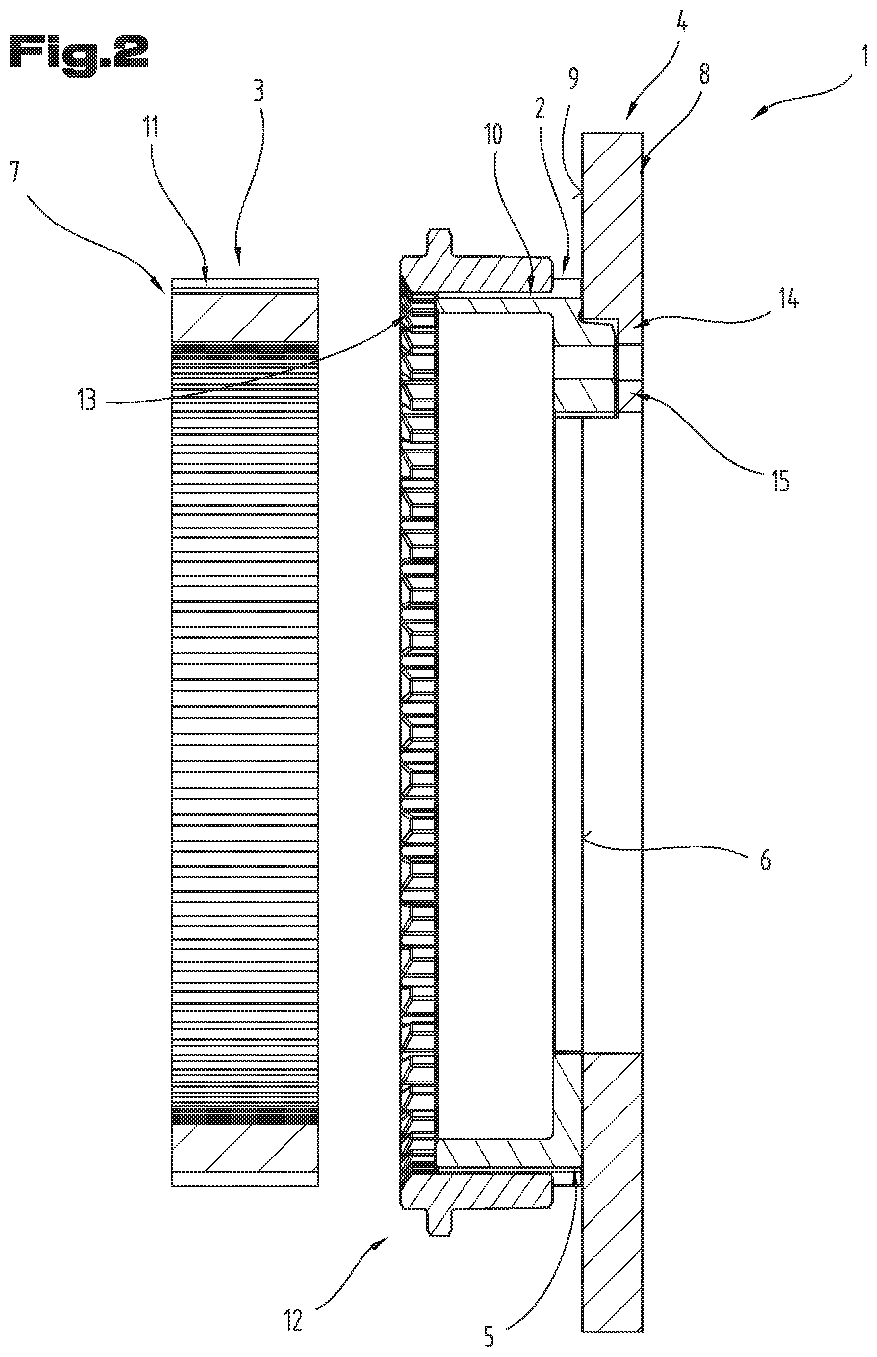 Patent US11773913 Figure 2 – Clutch