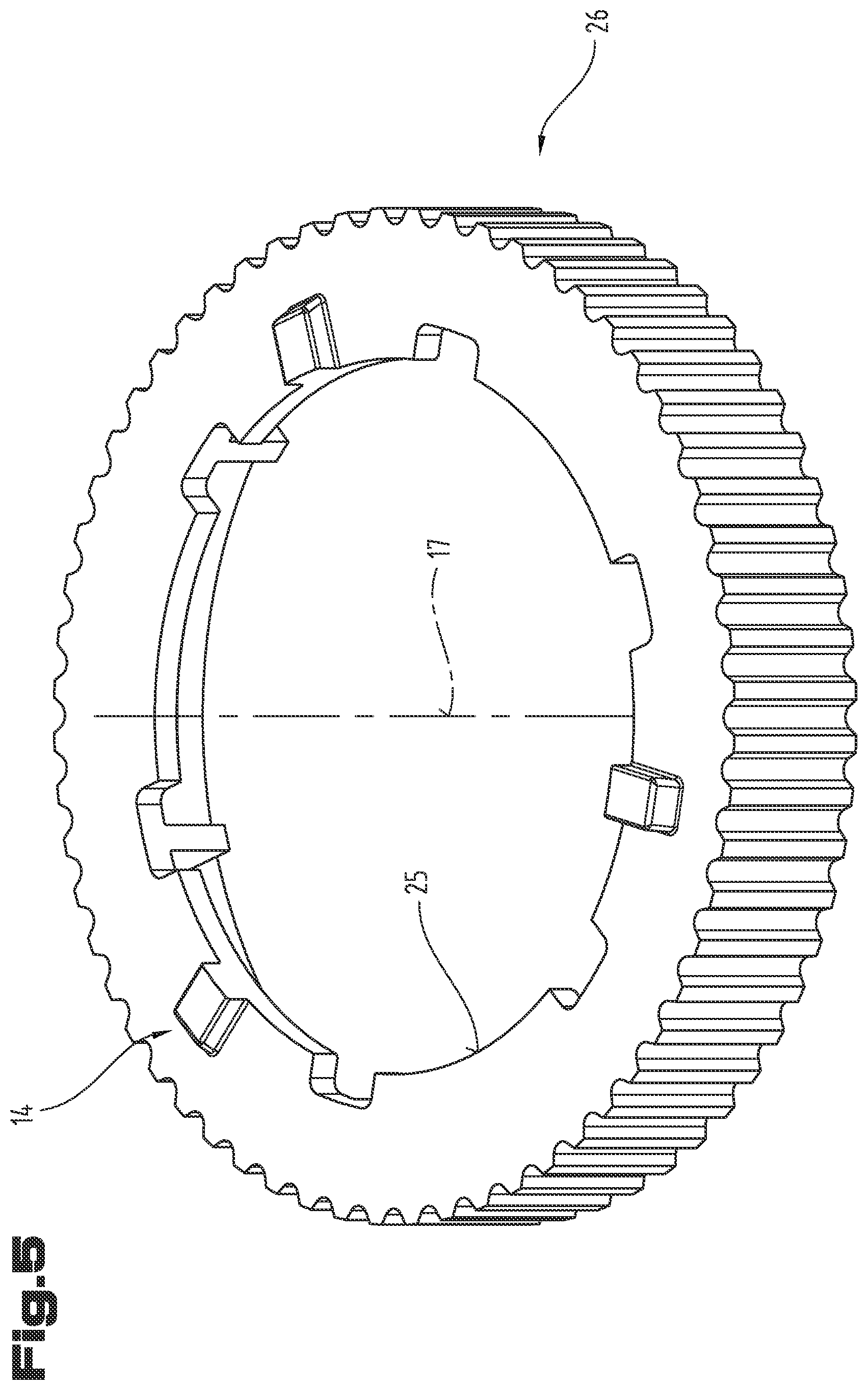 Patent US11773913 Figure 5 – Clutch