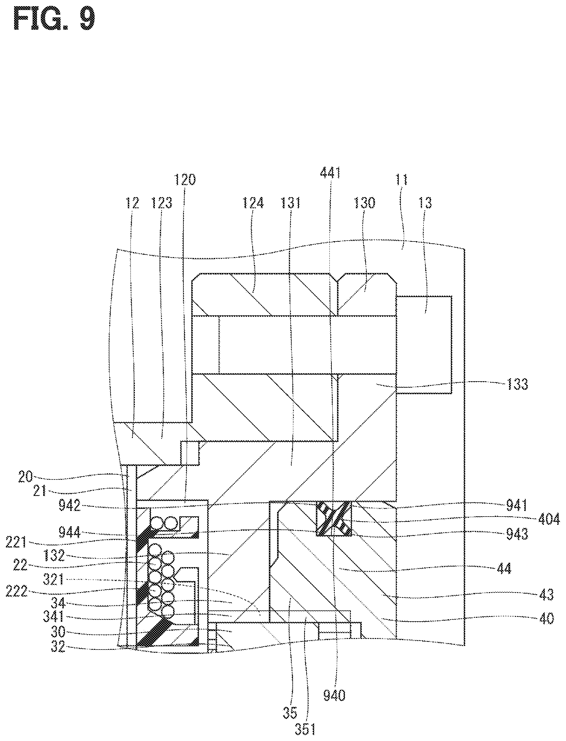 Patent US11773915 Figure 9 – Clutch device