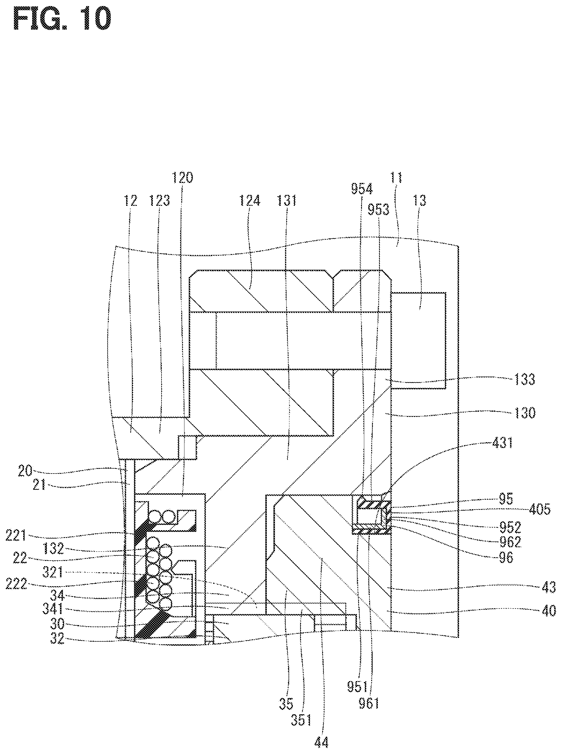 Patent US11773915 Figure 10 – Clutch device