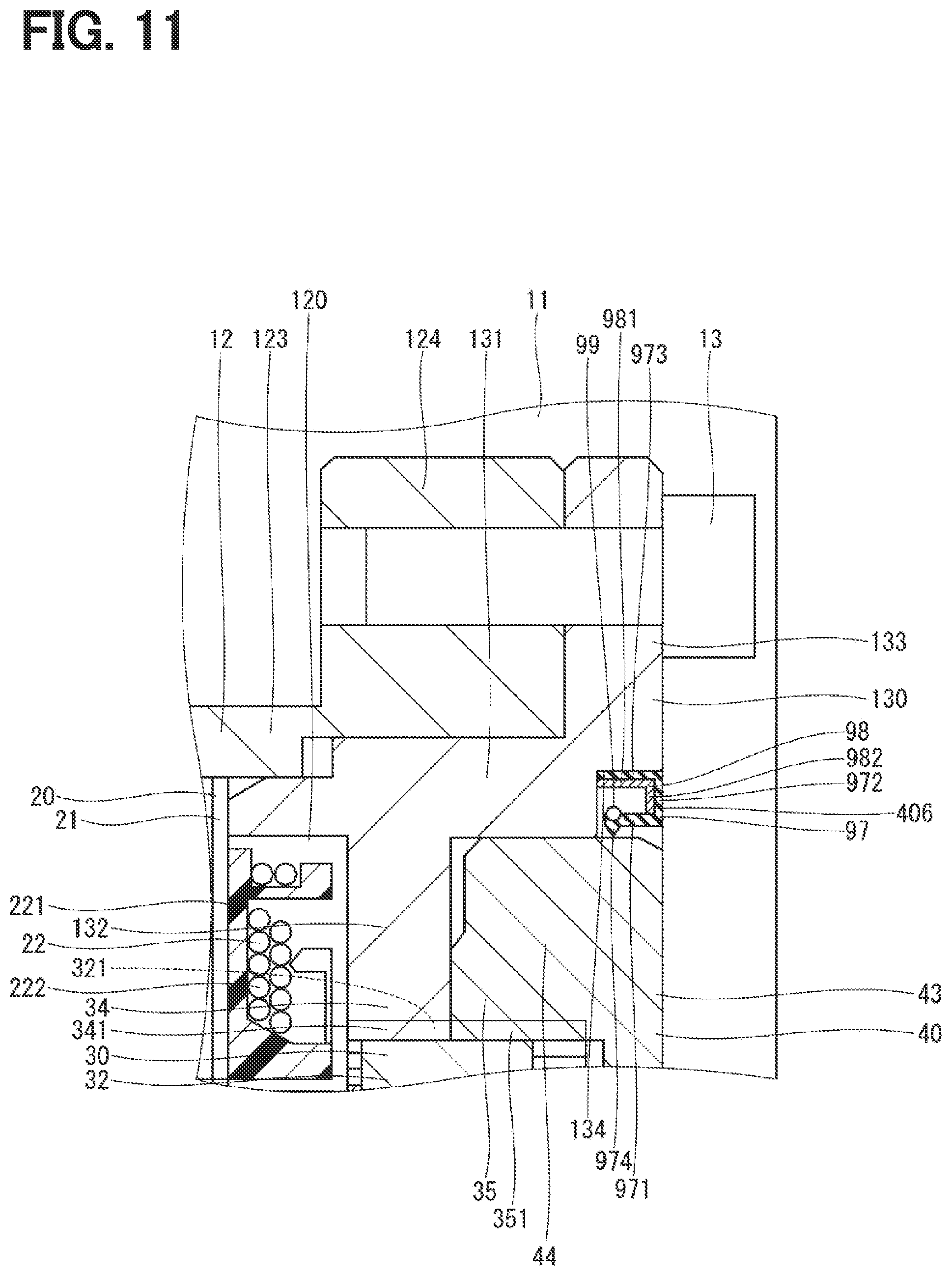 Patent US11773915 Figure 11 – Clutch device