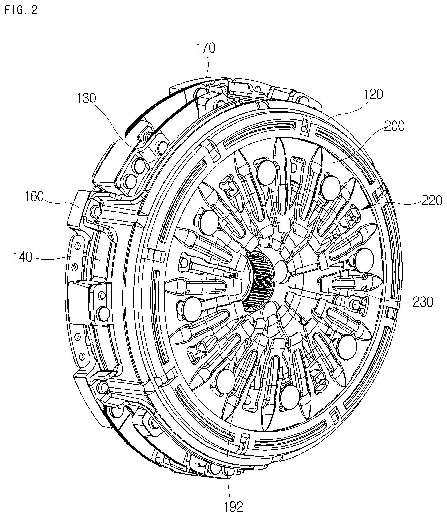 Patent US11773918 Figure 2 – Double clutch assembly