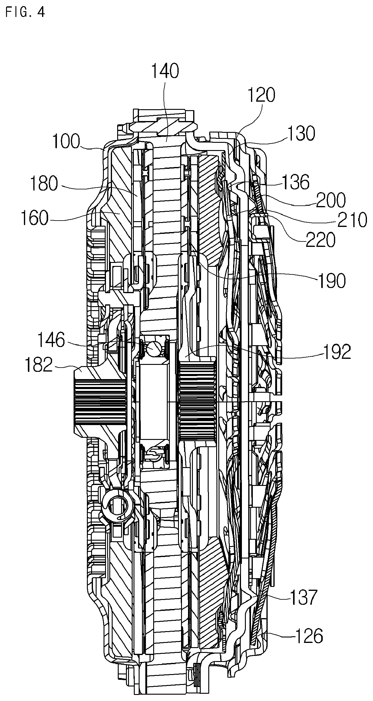 Patent US11773918 Figure 4 – Double clutch assembly