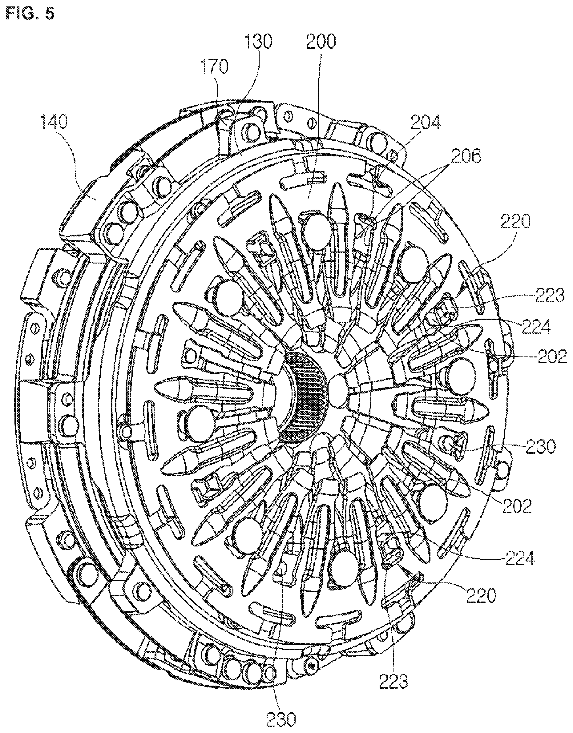 Patent US11773918 Figure 5 – Double clutch assembly