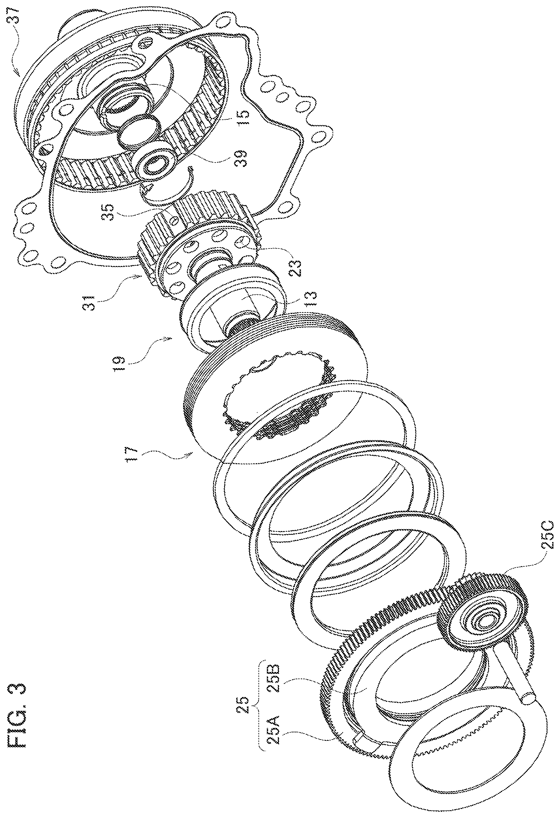 Patent US11773919 Figure 3 – Disconnectable coupling with lubrication control