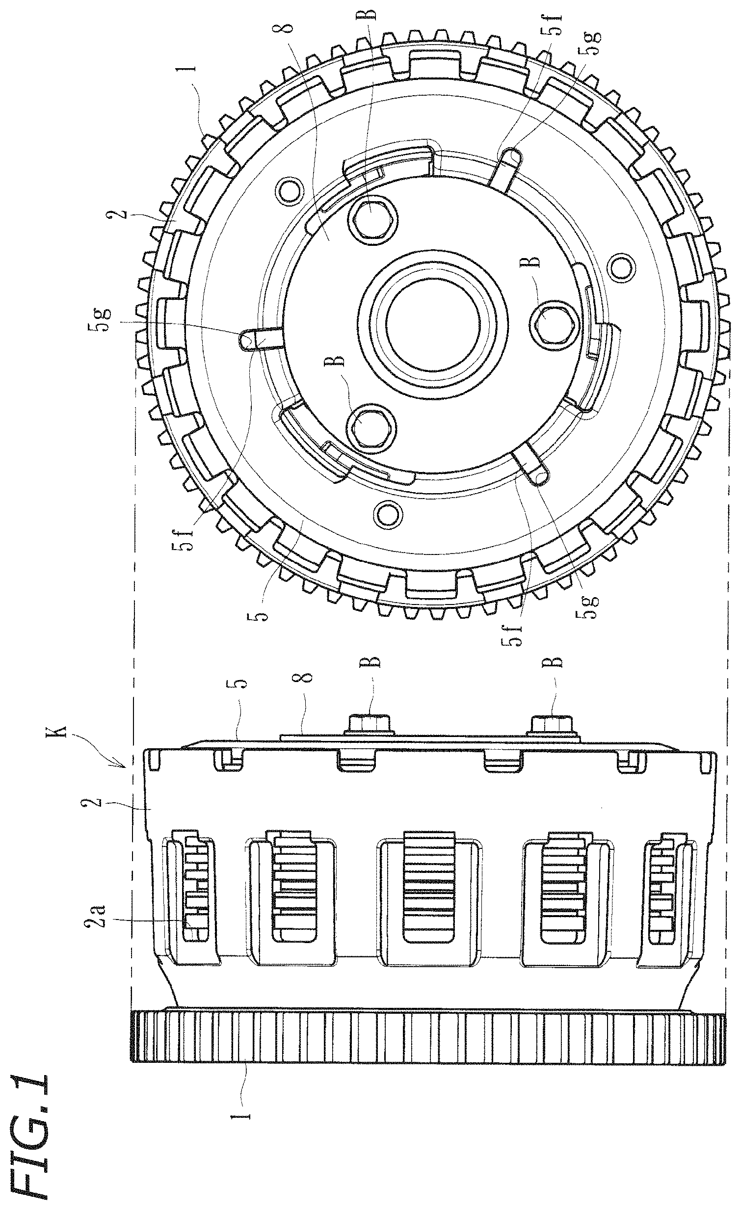 Patent US11773921 Figure 1 – Power transmission apparatus