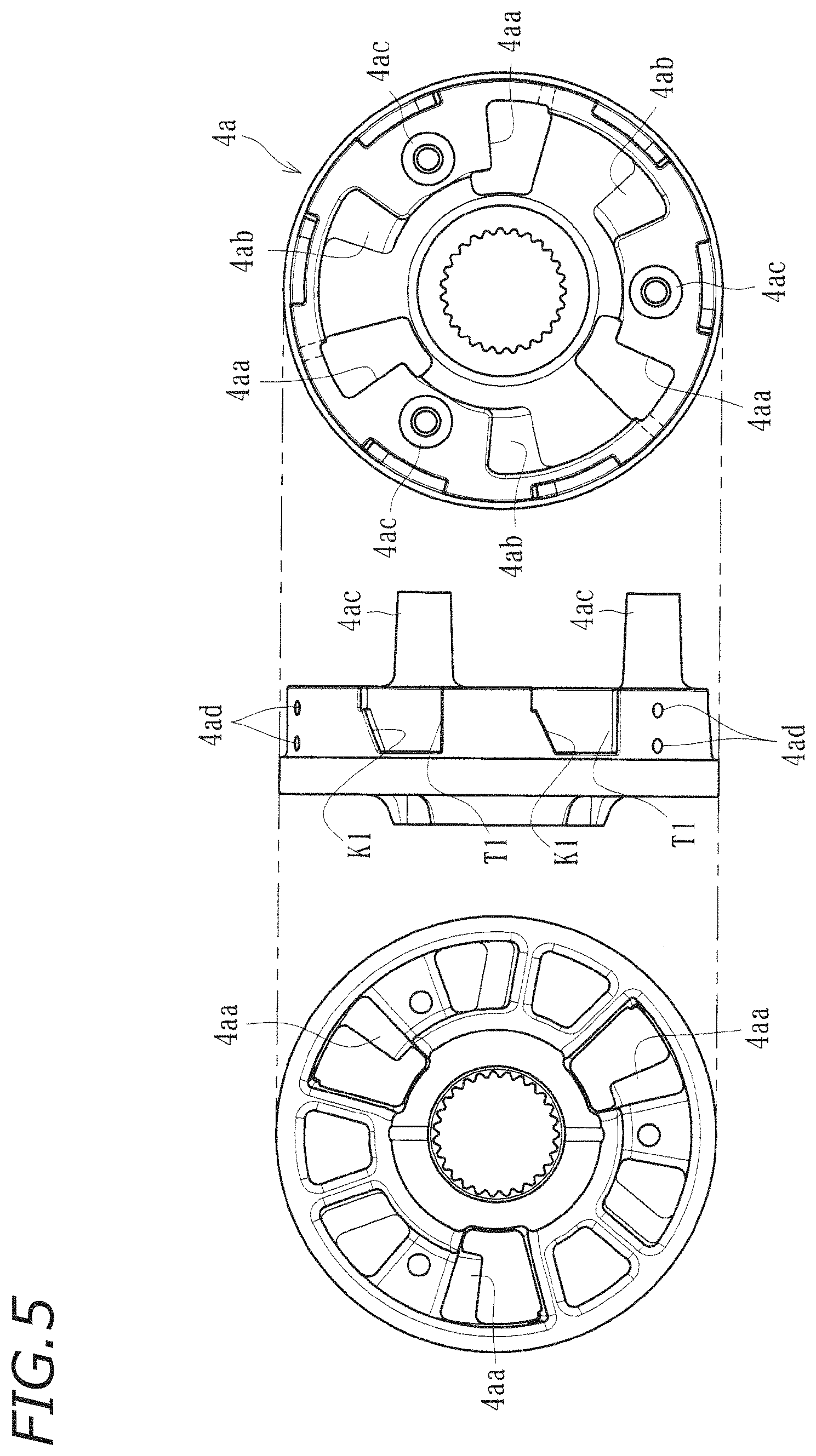 Patent US11773921 Figure 5 – Power transmission apparatus