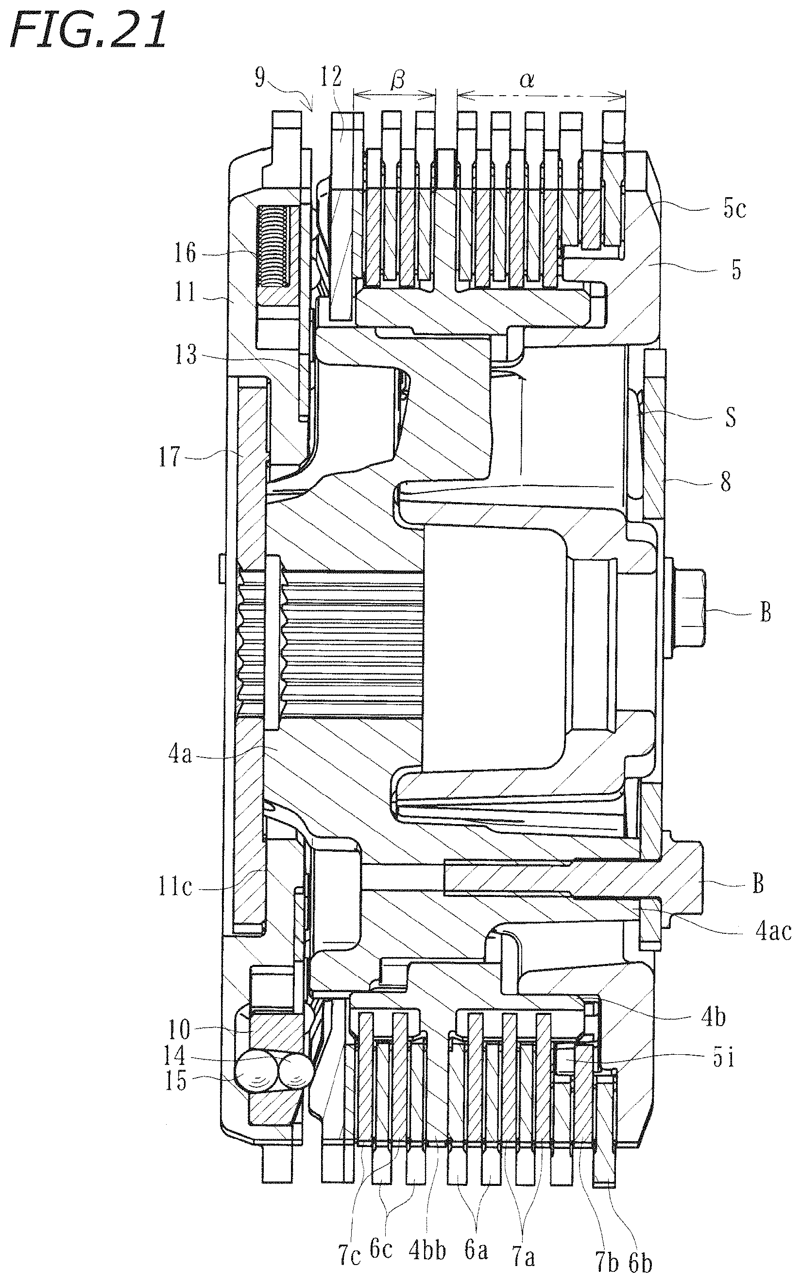 Patent US11773921 Figure 18 – Power transmission apparatus