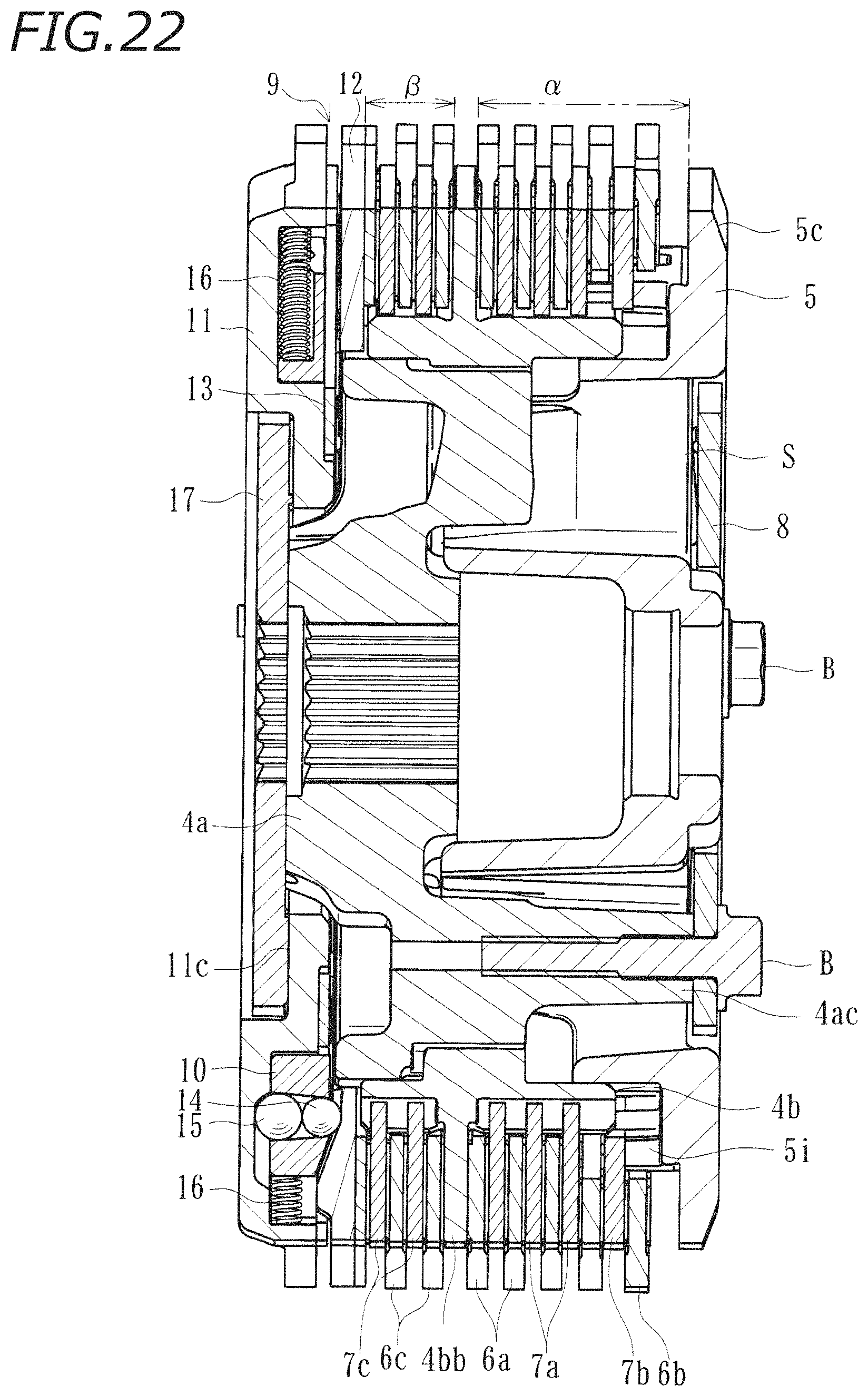 Patent US11773921 Figure 19 – Power transmission apparatus