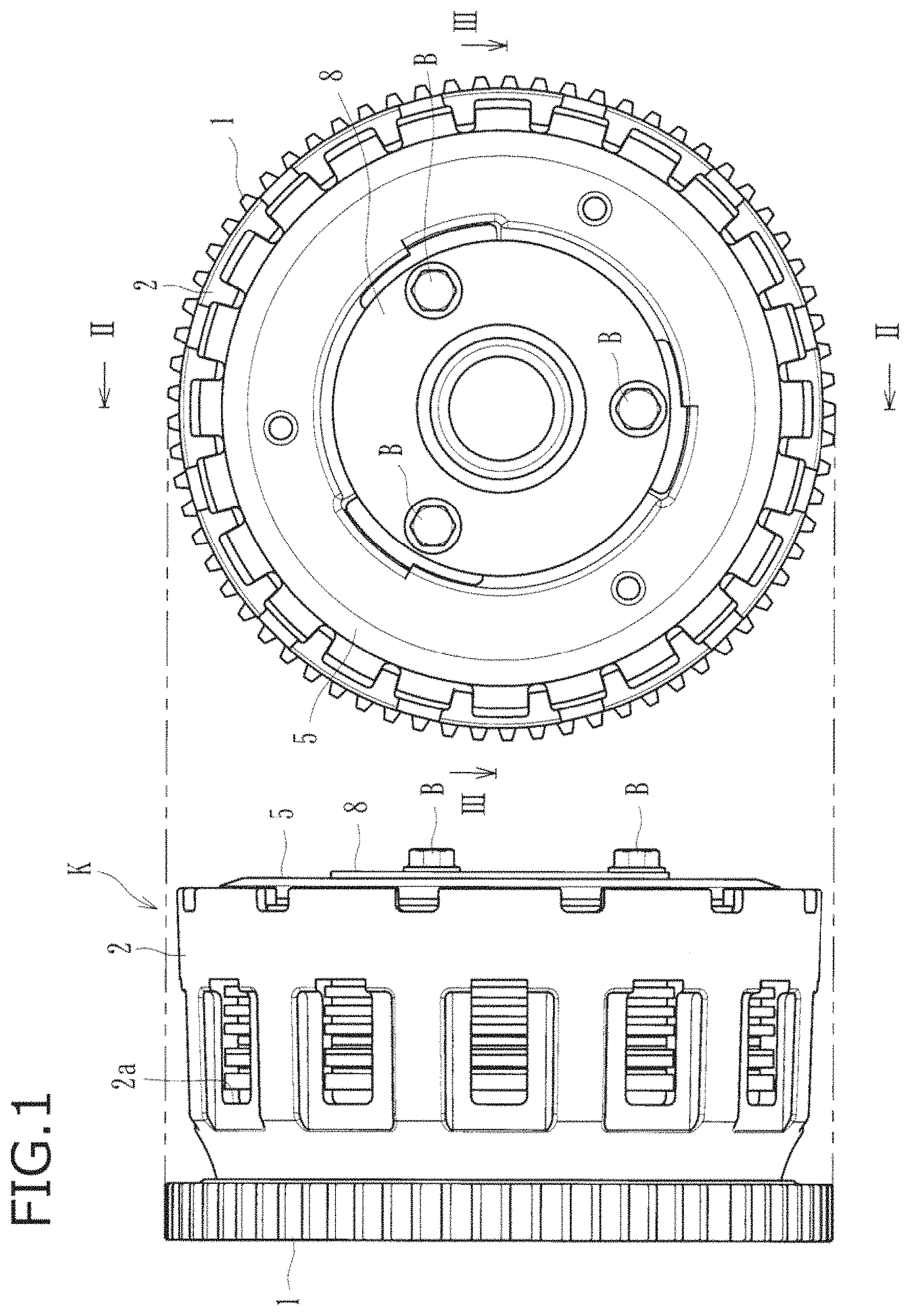 Patent US11773923 Figure 1 – Power transmission apparatus