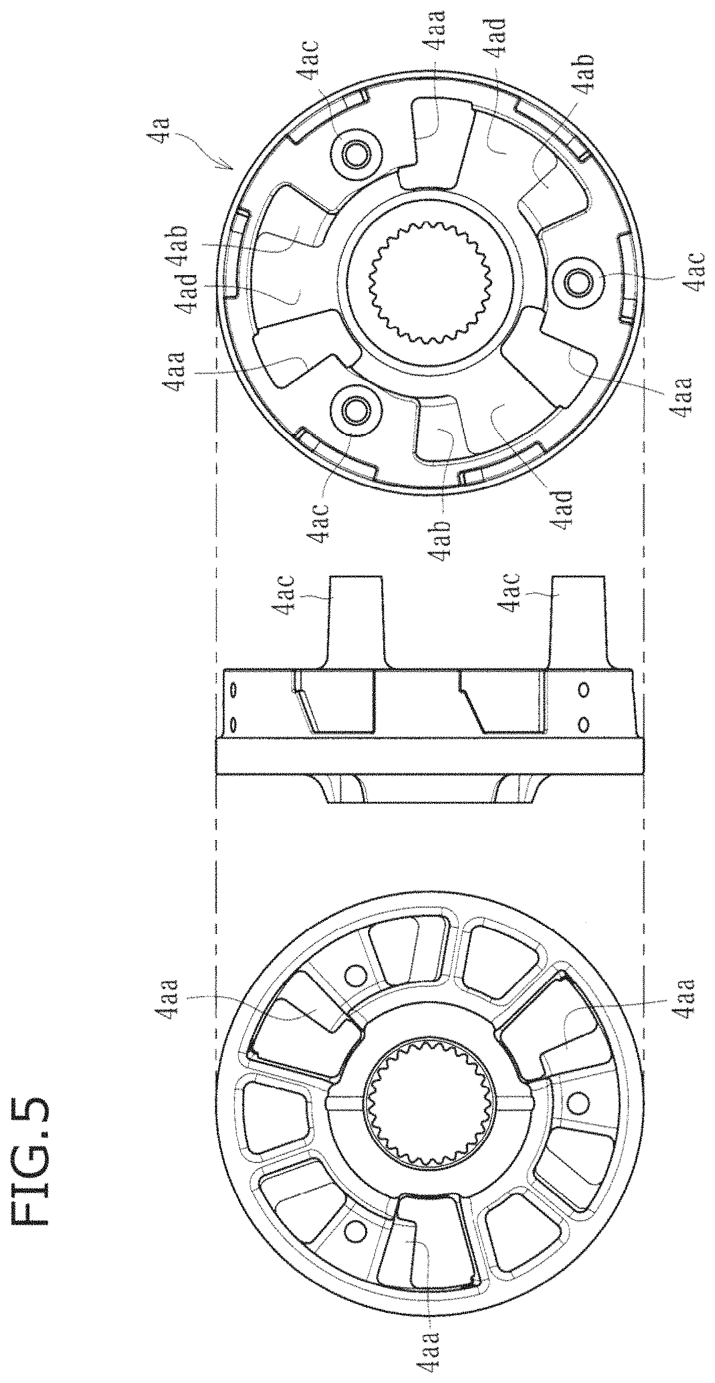 Patent US11773923 Figure 5 – Power transmission apparatus