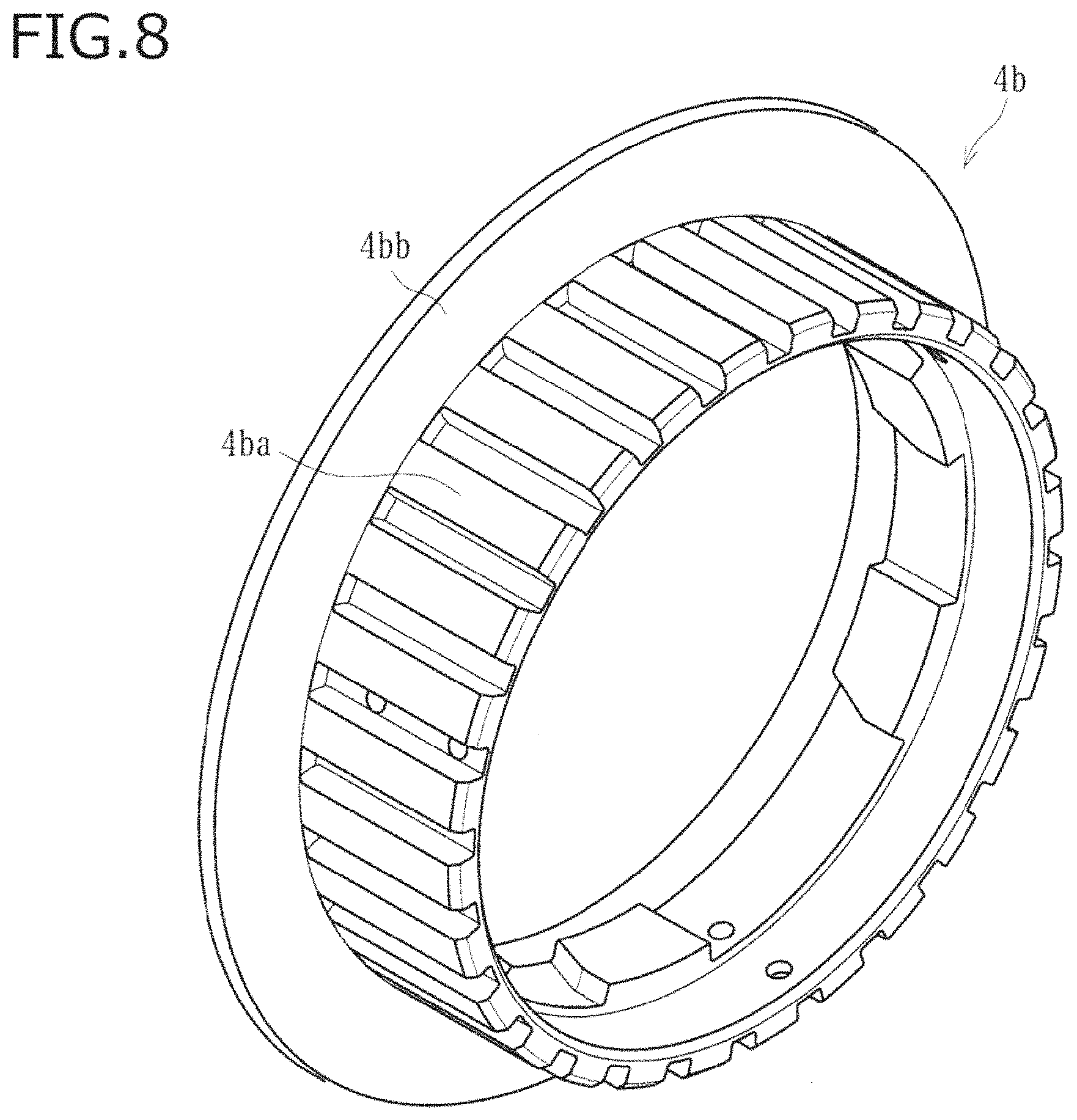 Patent US11773923 Figure 8 – Power transmission apparatus