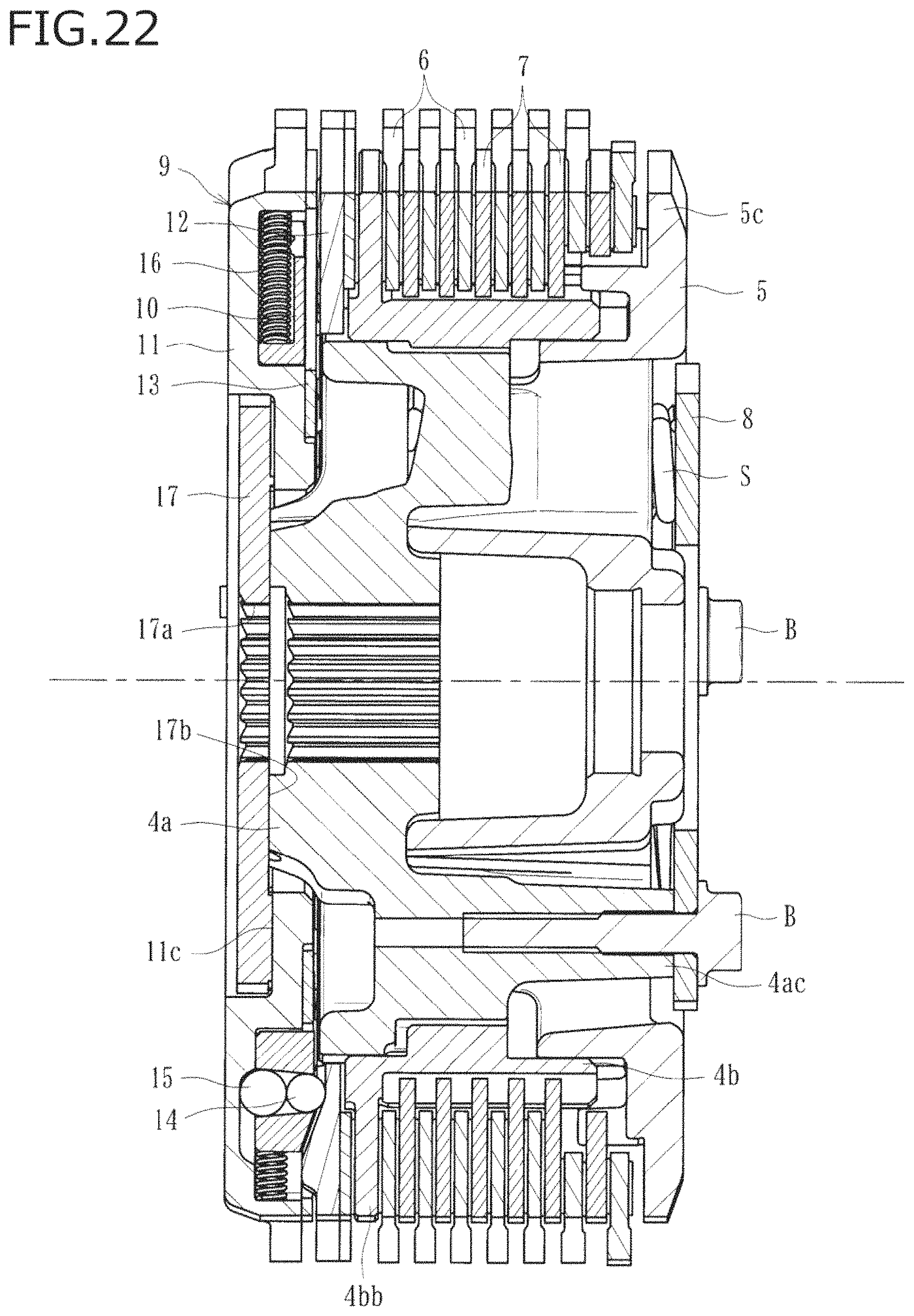 Patent US11773923 Figure 19 – Power transmission apparatus