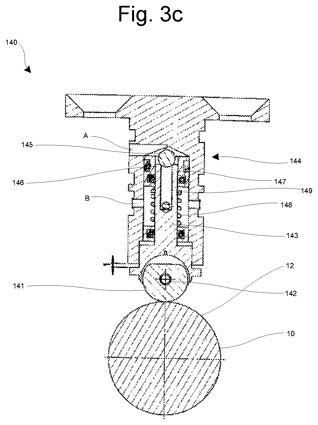 Patent US11773924 Figure 4 – Torque-limiting clutch comprising a release trigger mechanism