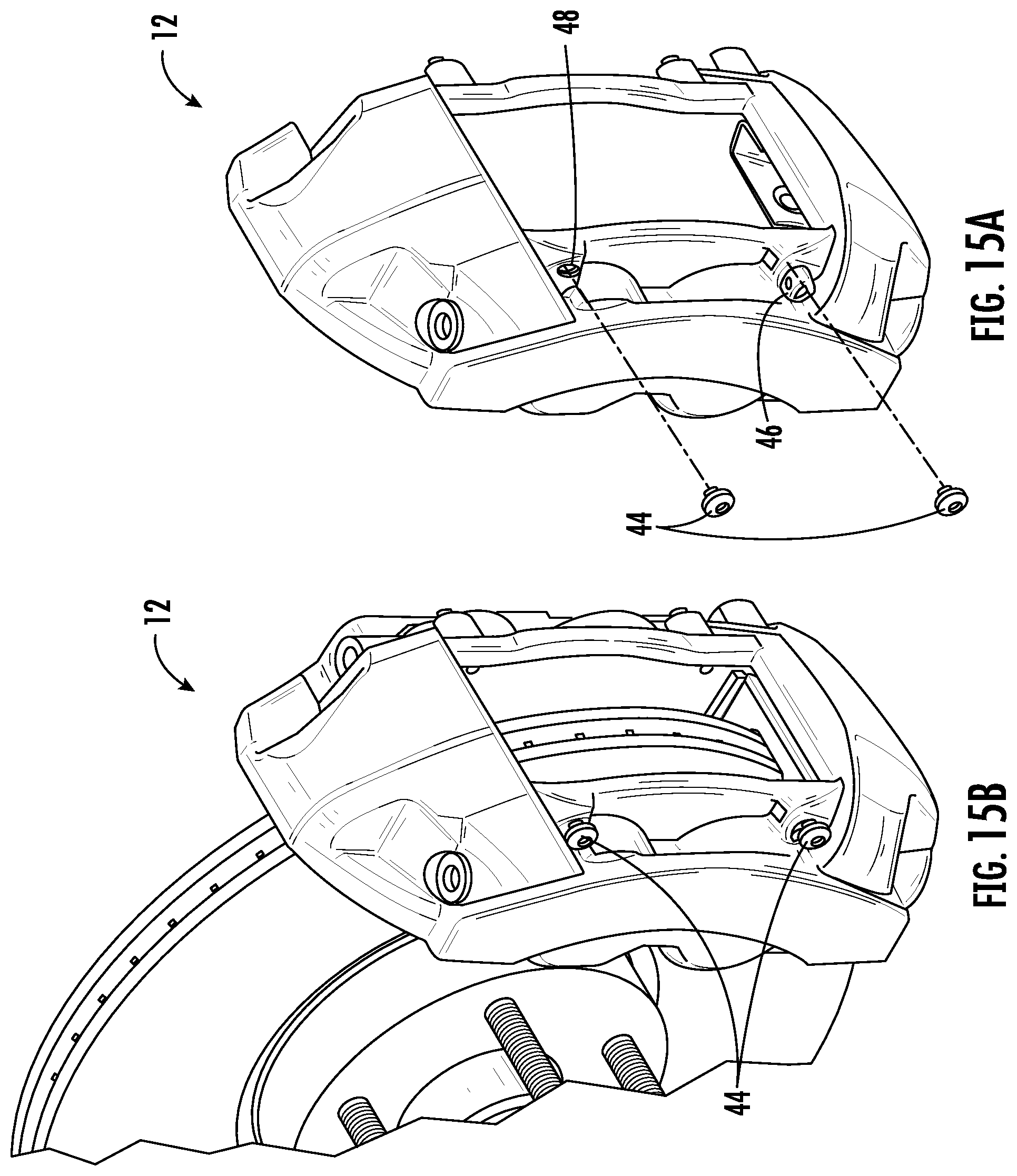 Patent US11773930 Figure 15 – Caliper specific decorative brake caliper cover set