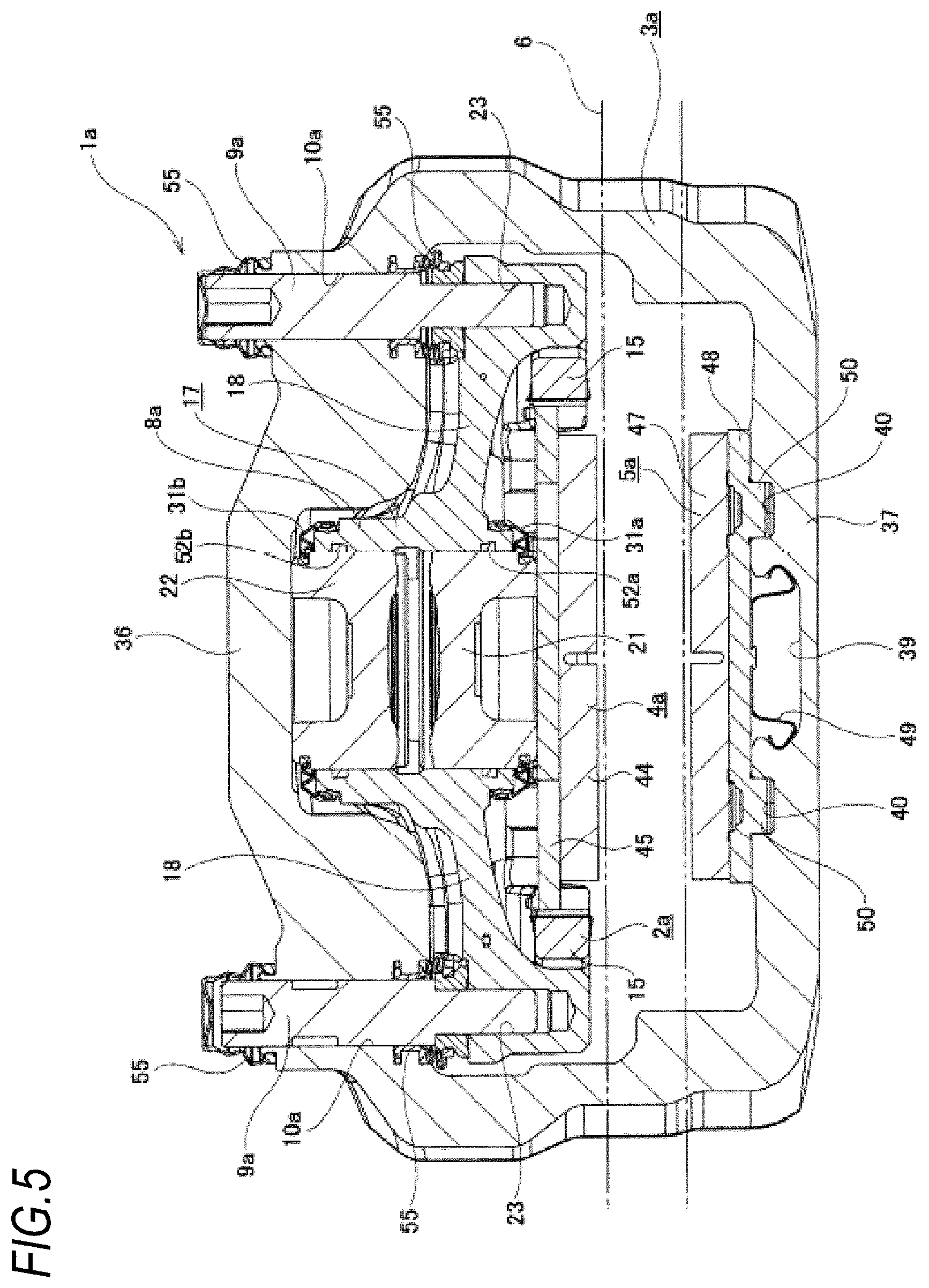 Patent US11773931 Figure 5 – Floating-type disc brake
