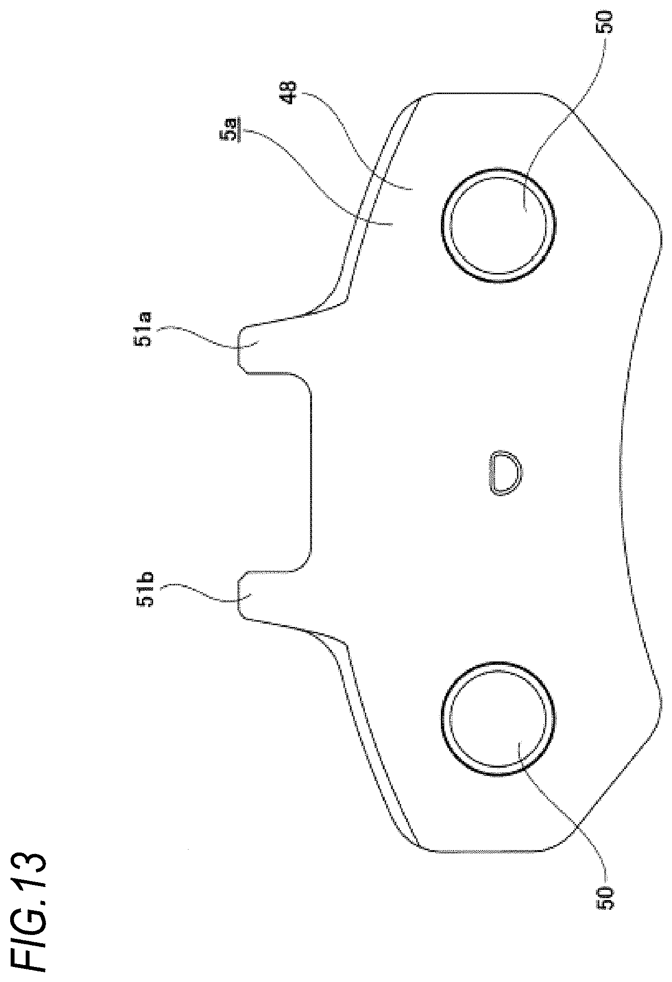 Patent US11773931 Figure 13 – Floating-type disc brake