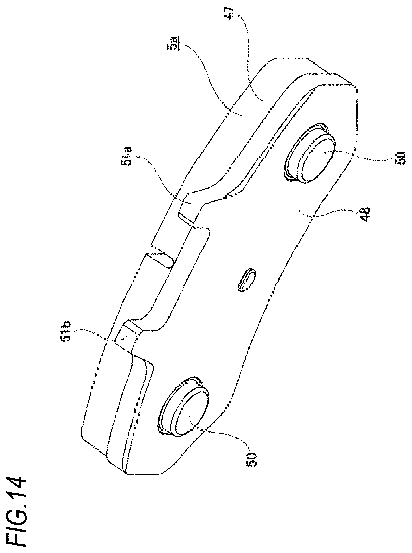 Patent US11773931 Figure 14 – Floating-type disc brake