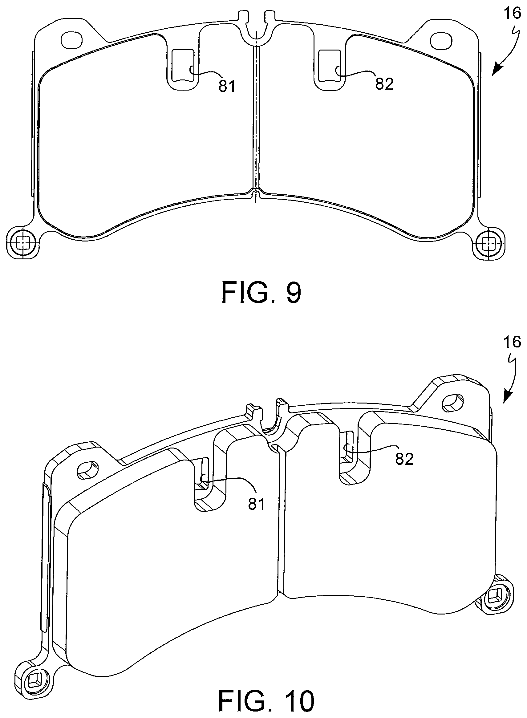Patent US11773932 Figure 5 – Pad return spring for a disc brake caliper body