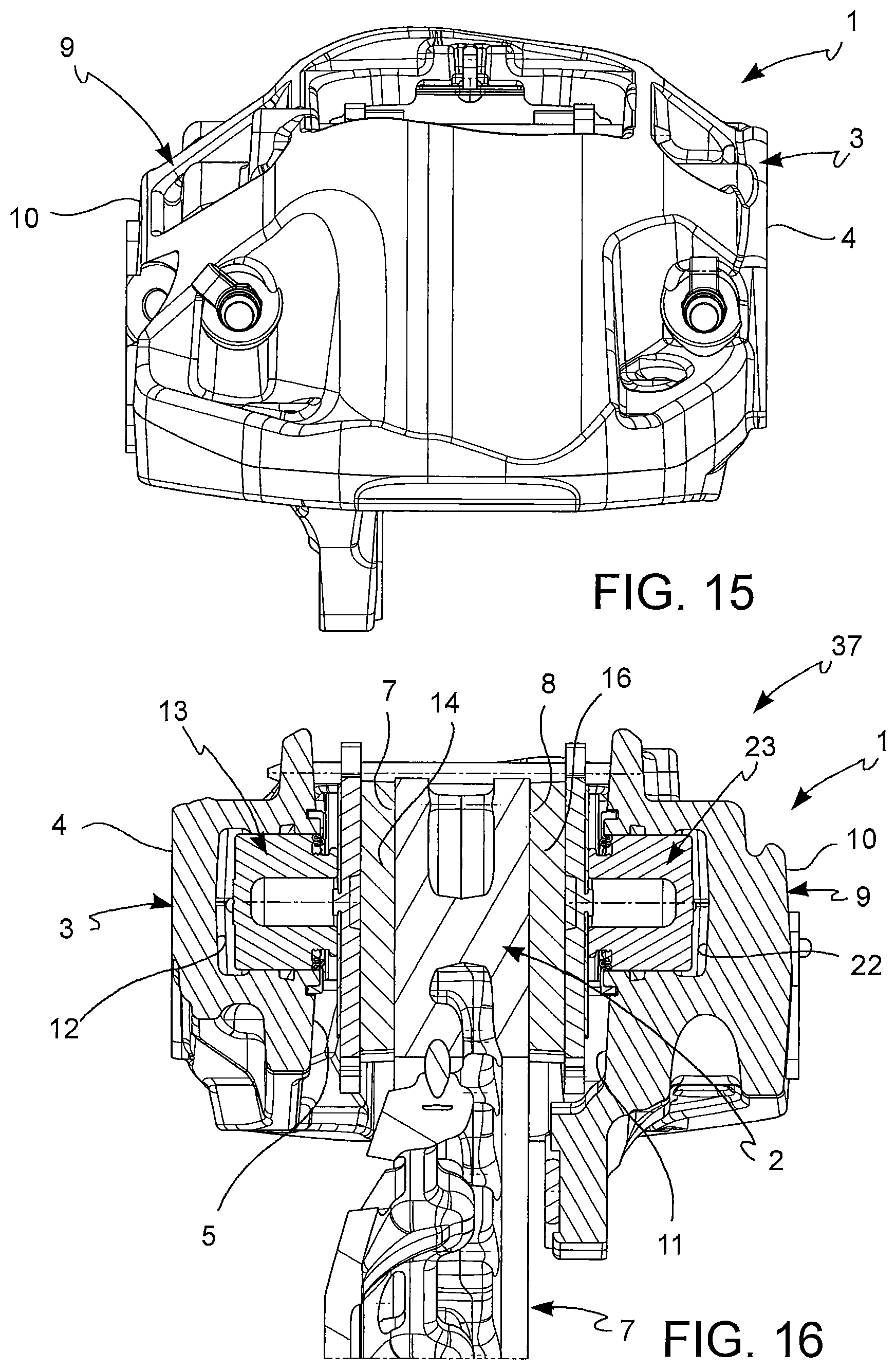 Patent US11773932 Figure 10 – Pad return spring for a disc brake caliper body