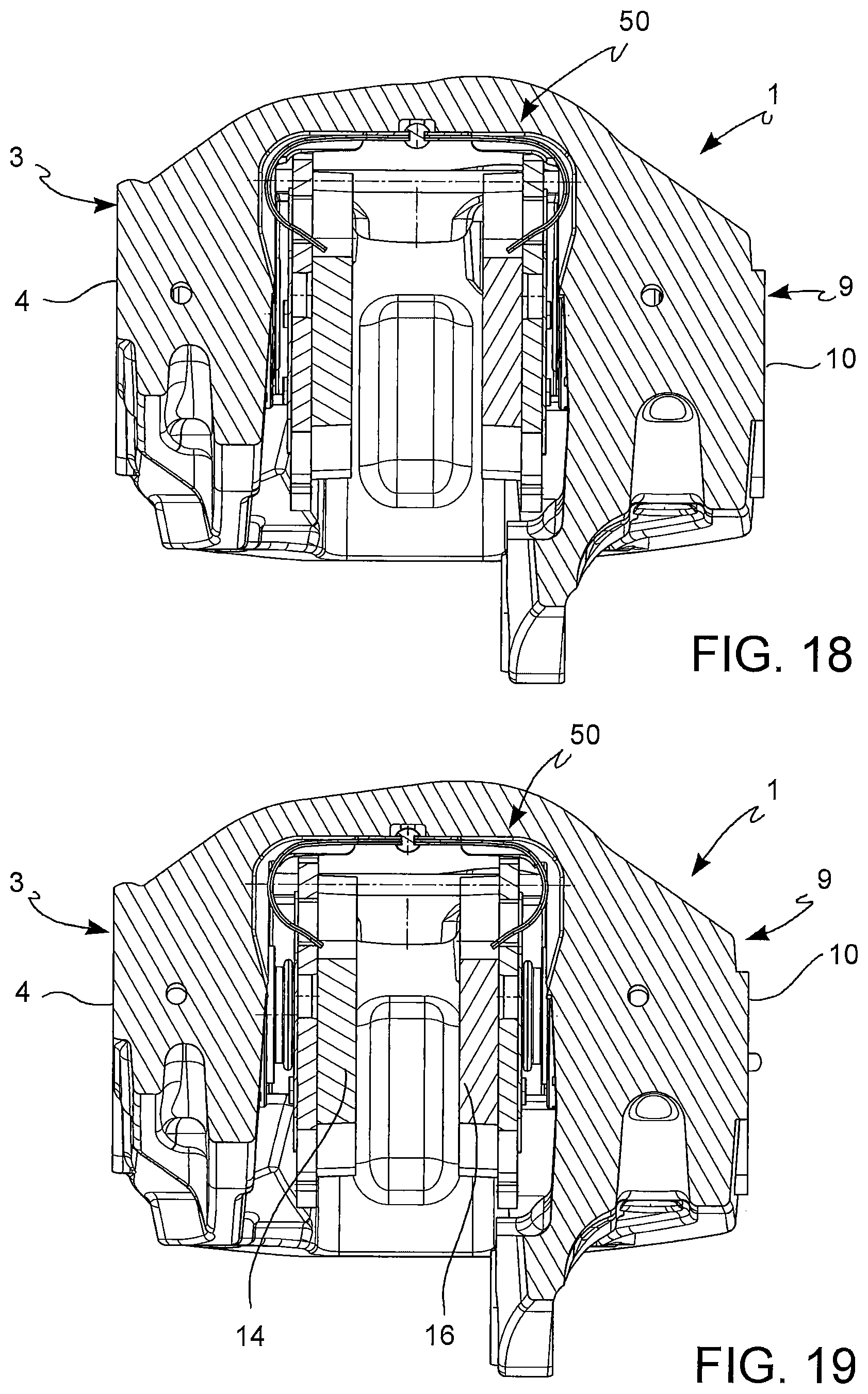 Patent US11773932 Figure 12 – Pad return spring for a disc brake caliper body