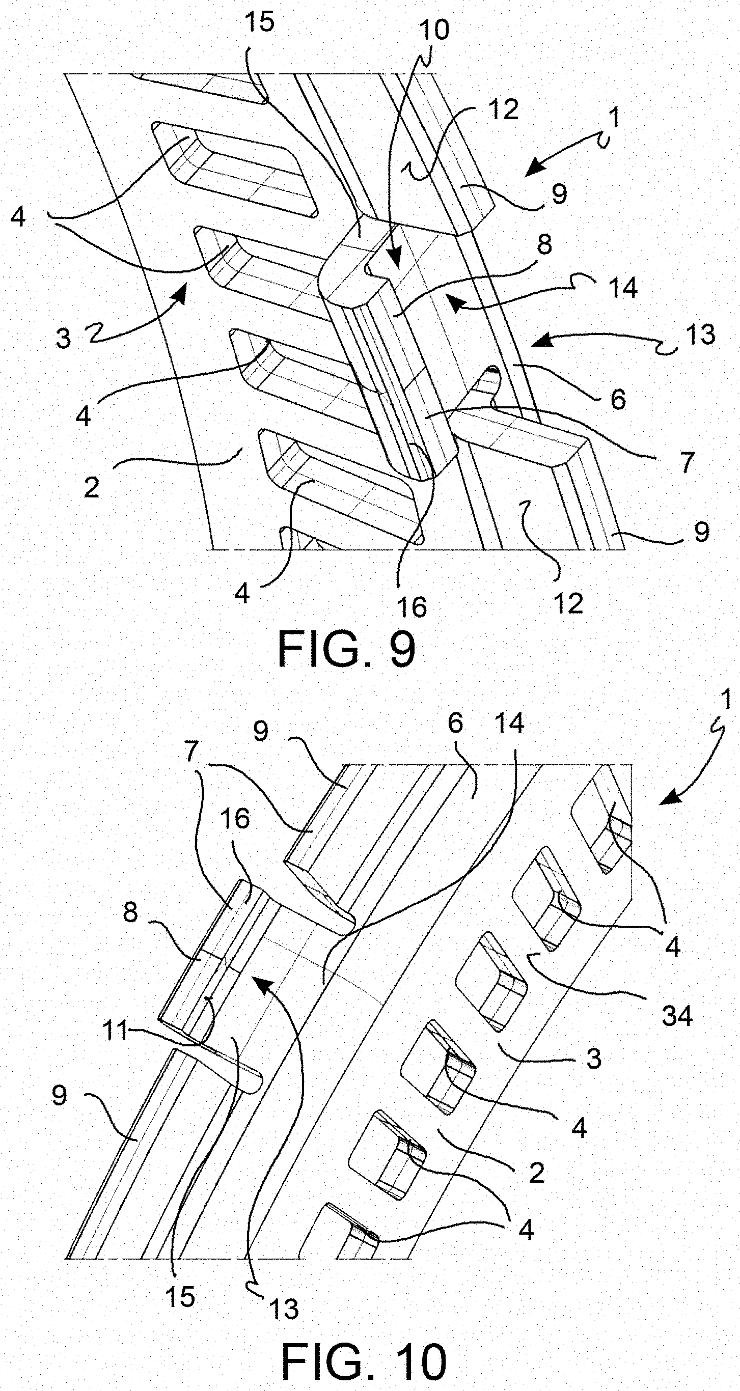 Patent US11773937 Figure 7 – Anti-lock sensor ring, disk brake band and assembly