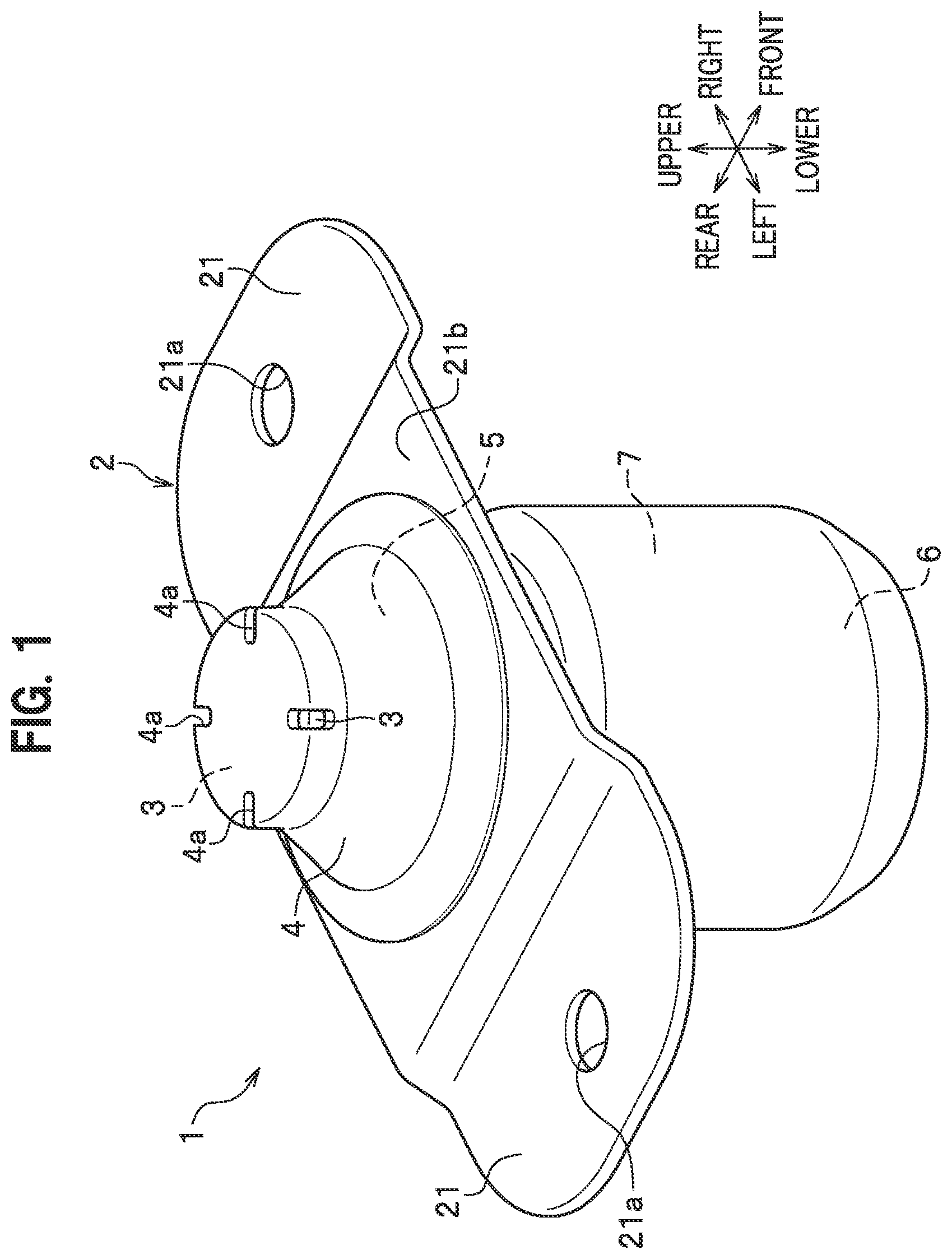 Patent US11773938 Figure 1 – Liquid sealed damper for opening and closing member