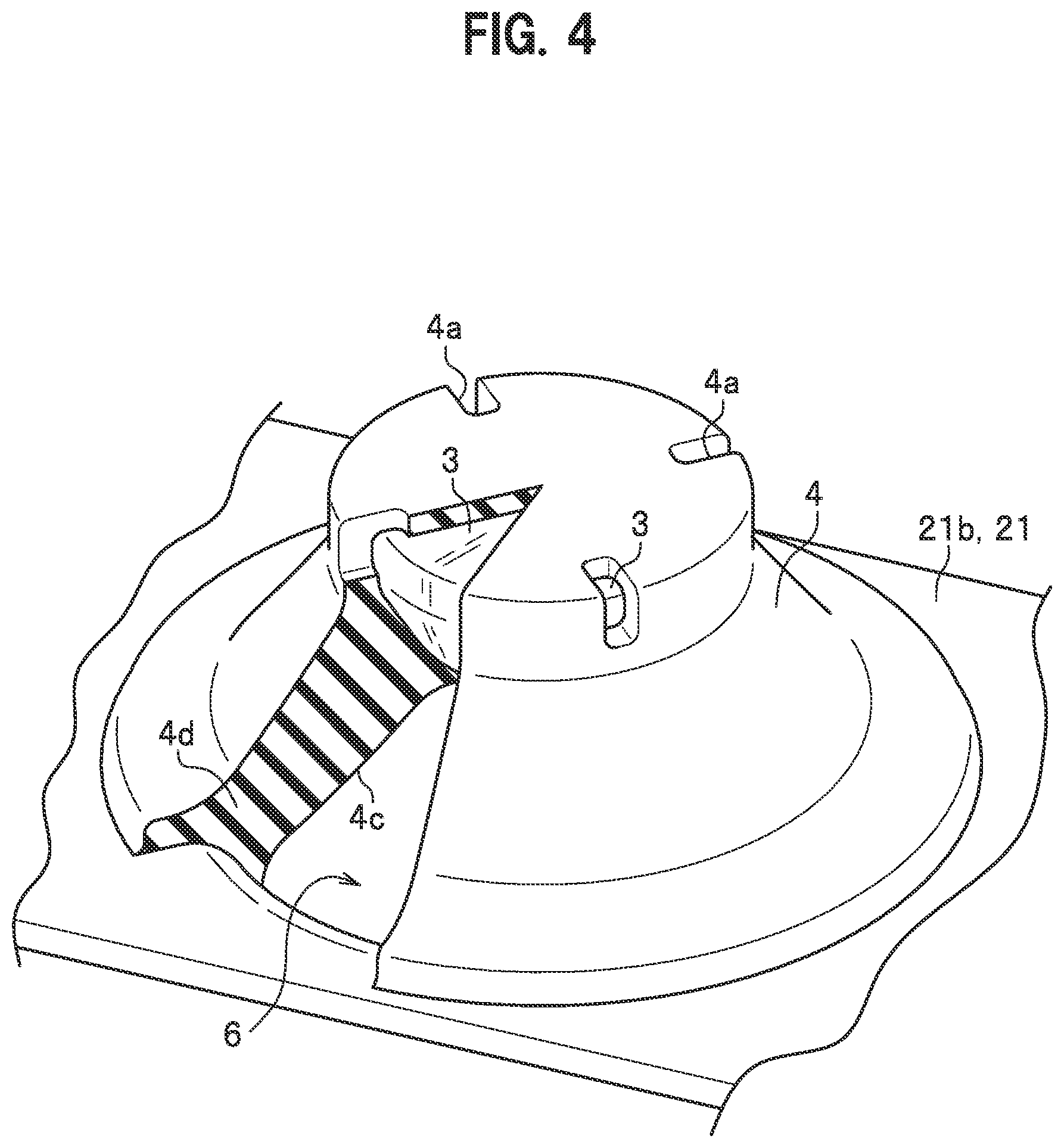 Patent US11773938 Figure 4 – Liquid sealed damper for opening and closing member