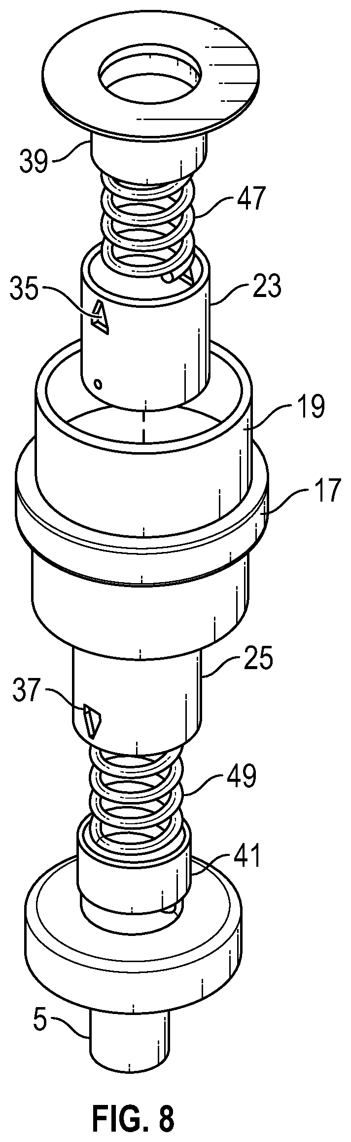 Patent US11773940 Figure 5 – Advanced hydraulic damper spool valve