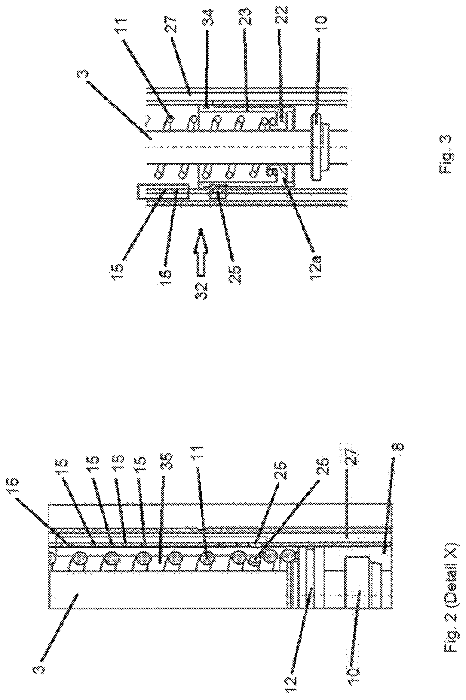 Patent US11773941 Figure 2 – Hydraulic vibration damper having a rebound stop and a compression stop
