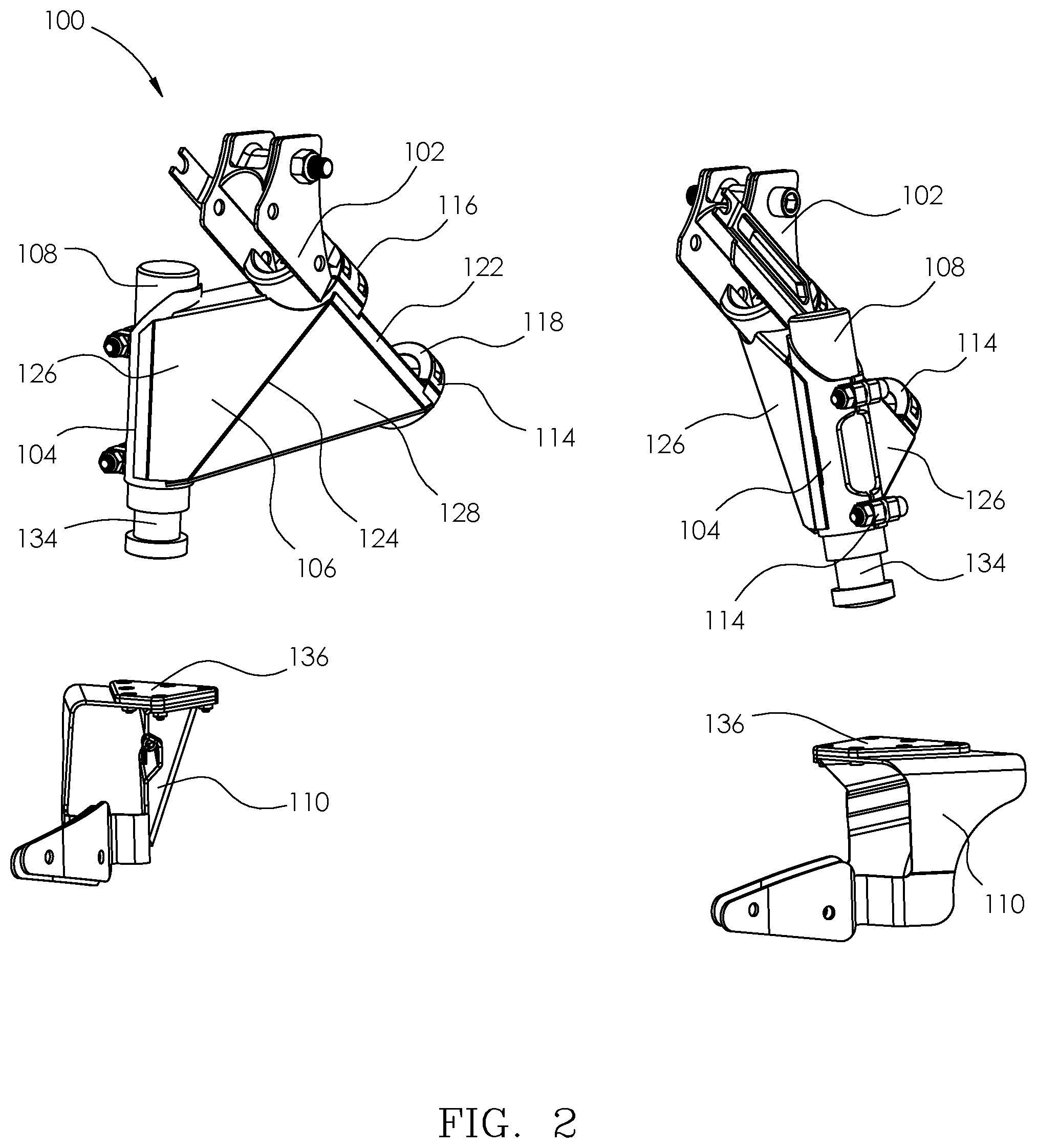 Patent US11773943 Figure 2 – Bump stop assembly