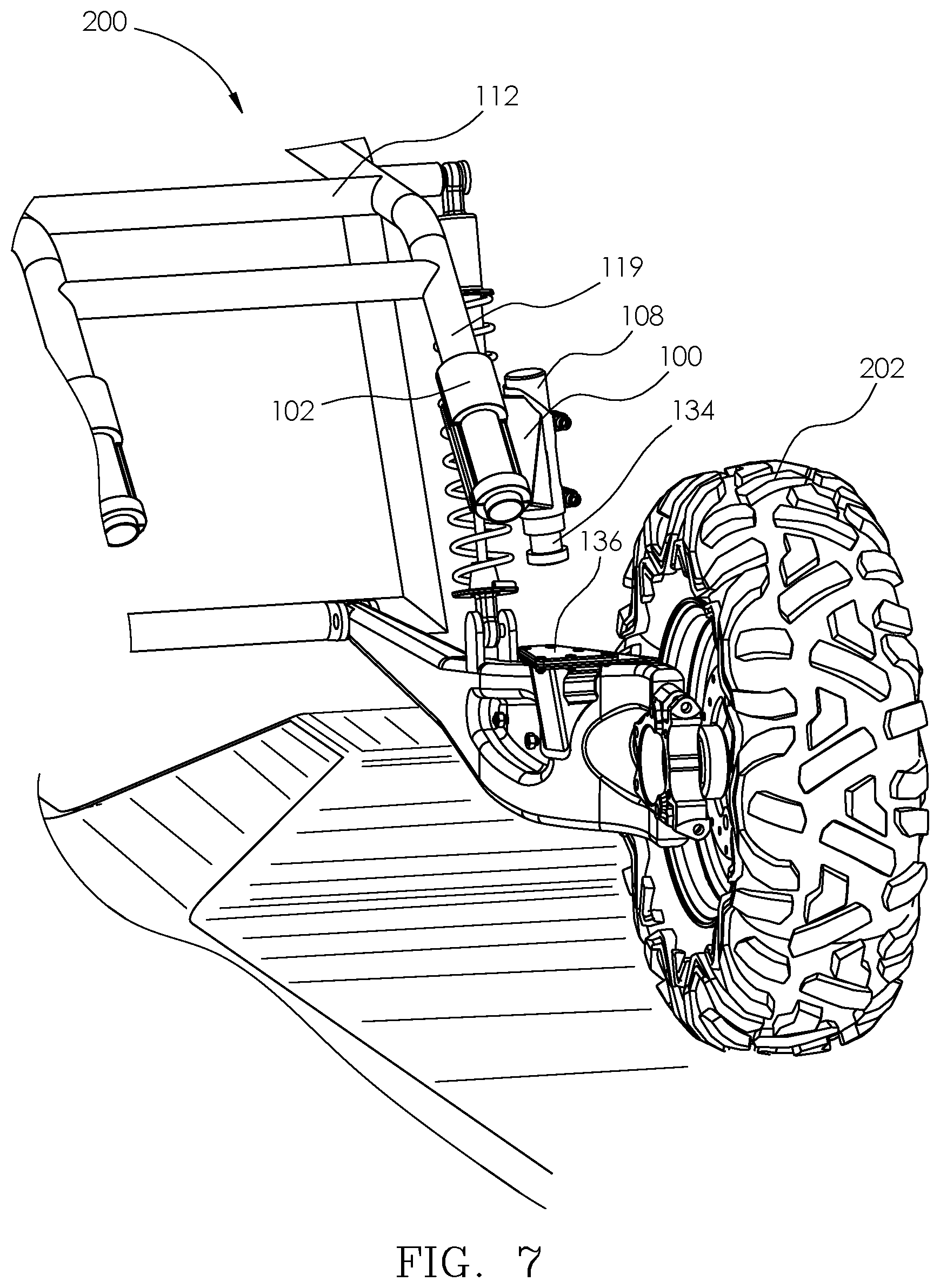 Patent US11773943 Figure 7 – Bump stop assembly