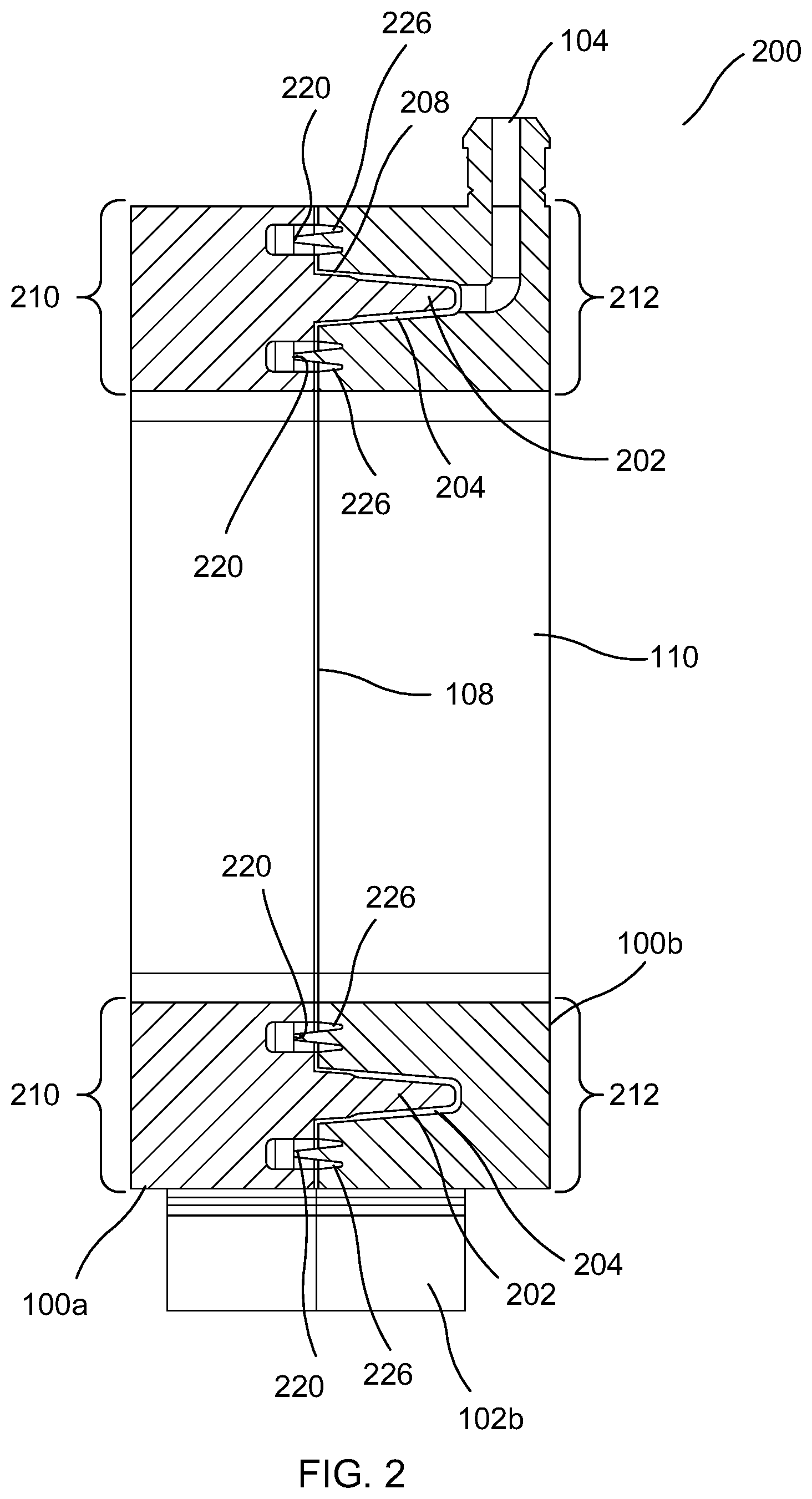 Patent US11773956 Figure 2 – Systems and methods for implementing node to node connections in mechanized assemblies