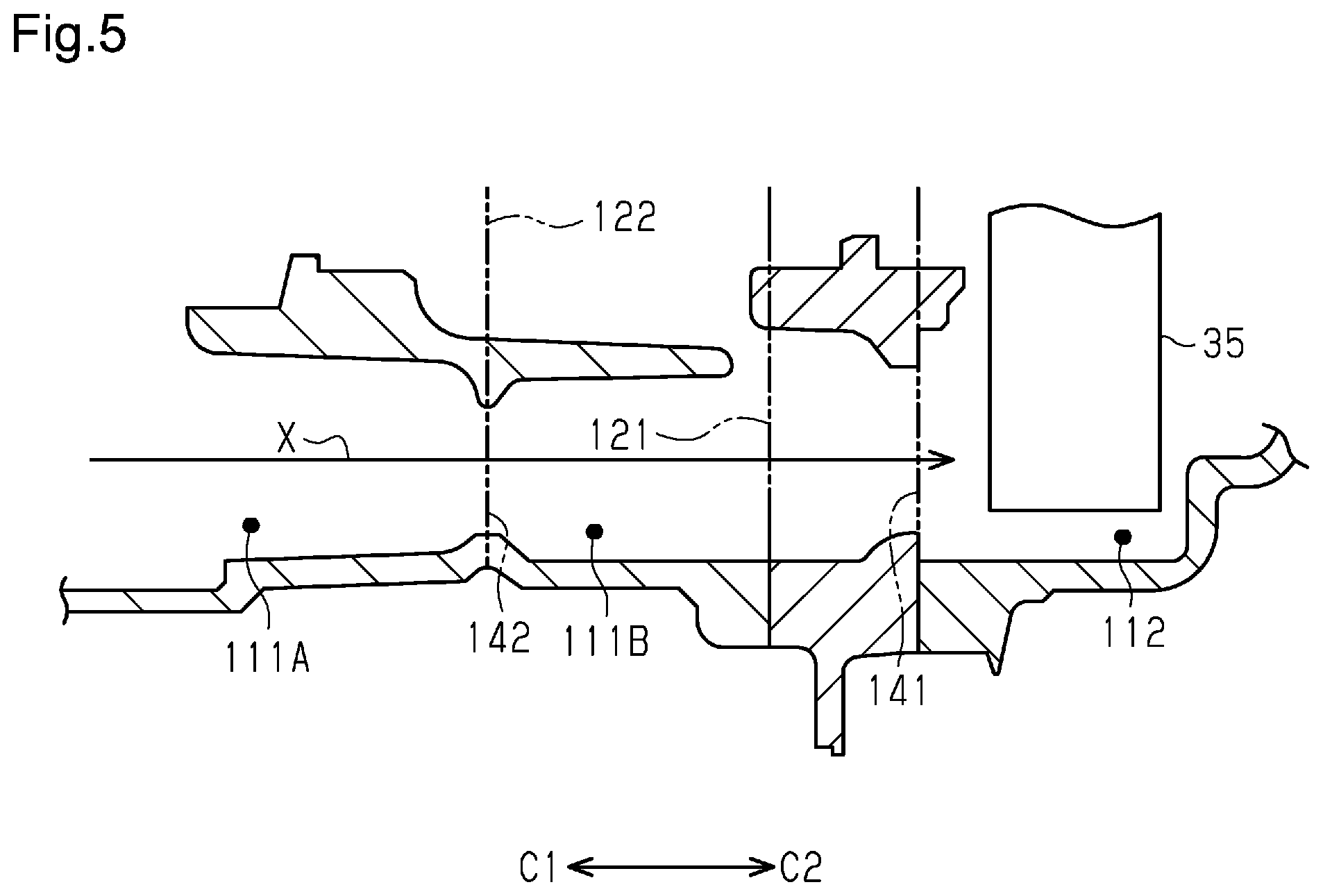 Patent US11773959 Figure 3 – Driving force transmitting device