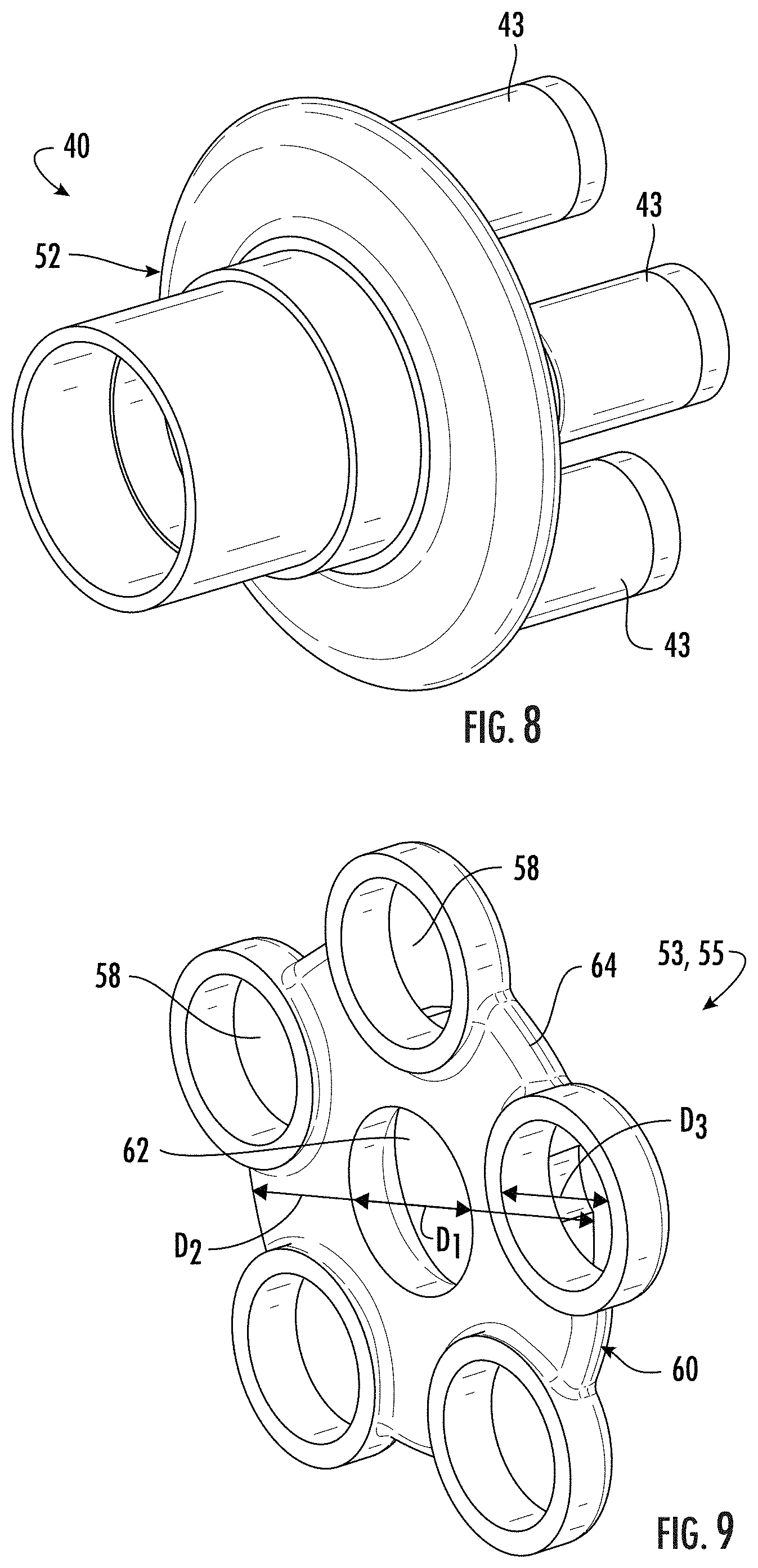 Patent US11773963 Figure 6 – Wind turbine gearbox carrier with integrated pin shafts and method of manufacturing same