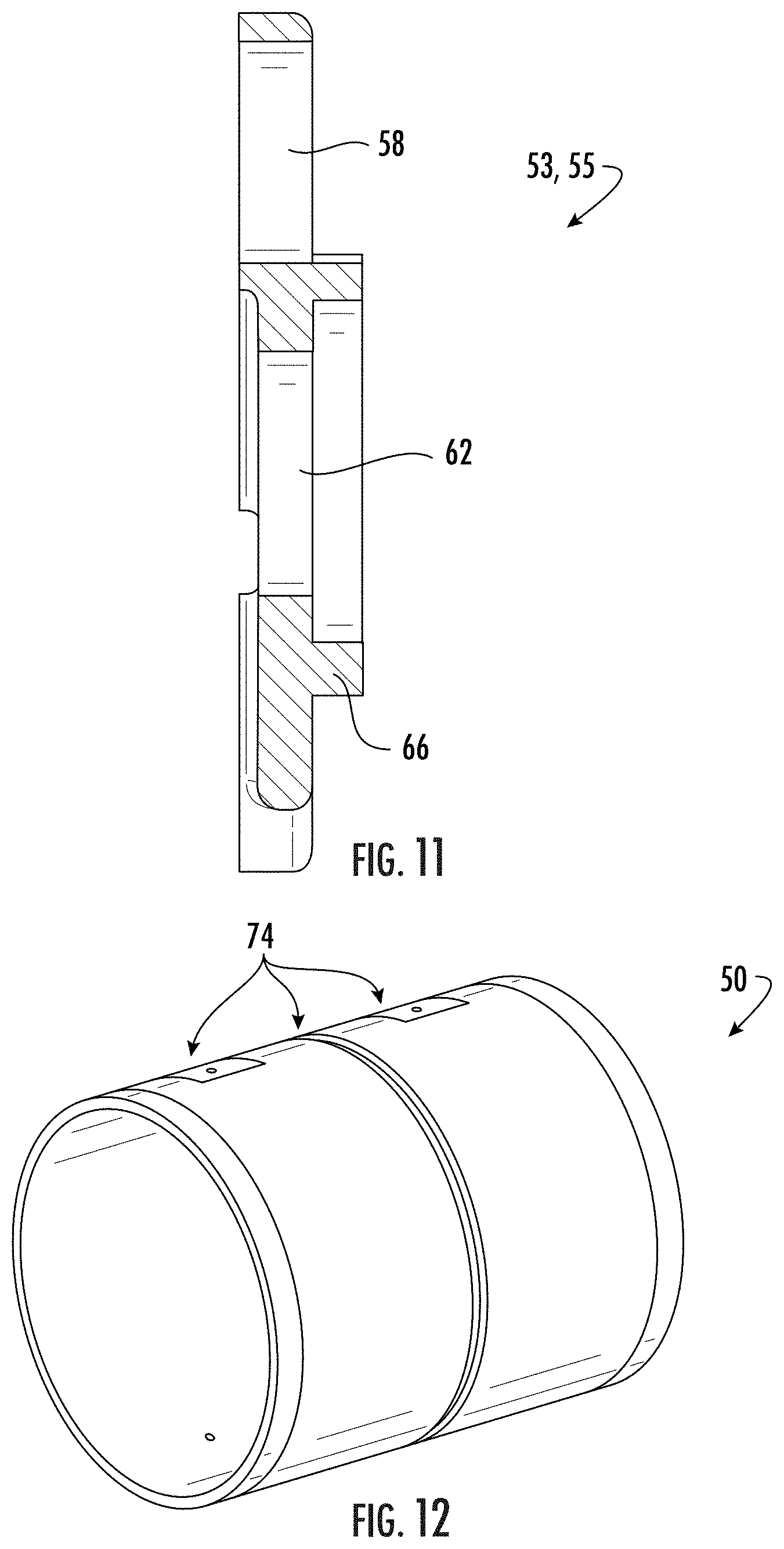 Patent US11773963 Figure 8 – Wind turbine gearbox carrier with integrated pin shafts and method of manufacturing same