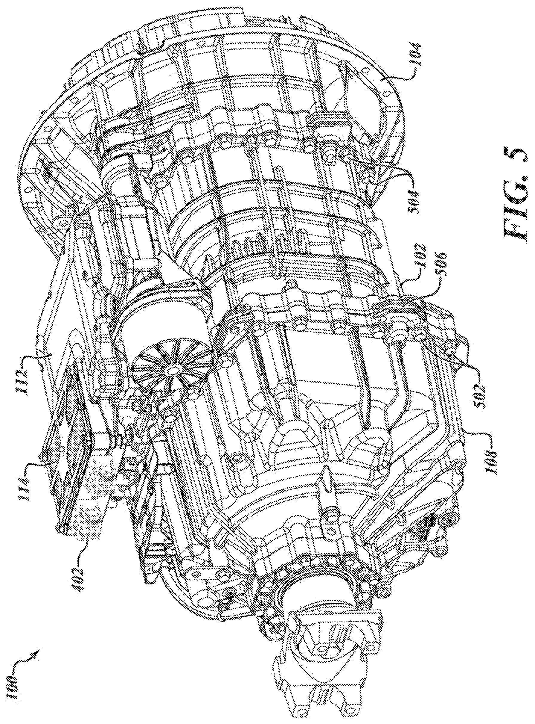 Patent US11773964 Figure 5 – System, method, and apparatus for operating a high efficiency, high output transmission