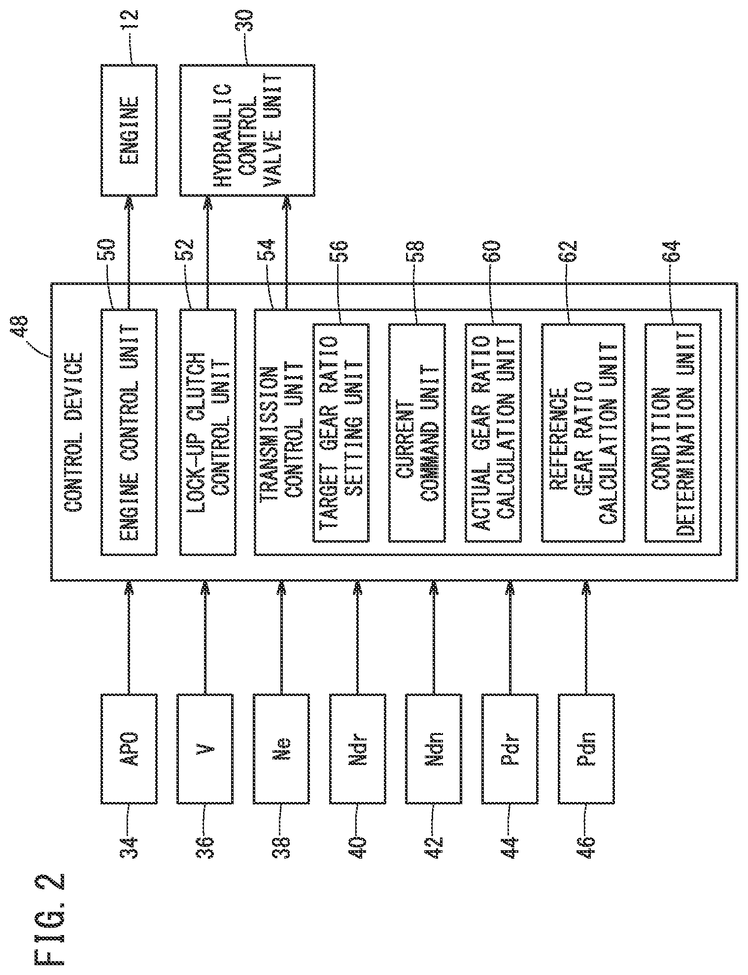 Patent US11773971 Figure 2 – Vehicular continuously variable transmission, vehicle equipped with vehicular continuously variable transmission, and method of controlling vehicular continuously variable transmission
