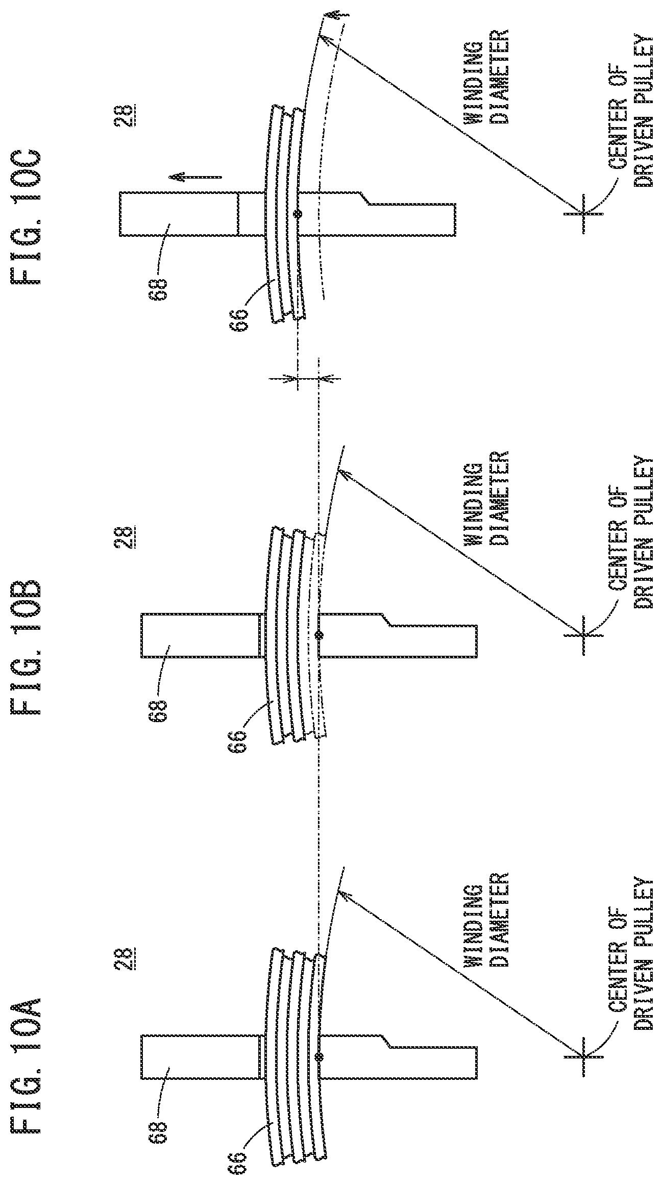 Patent US11773971 Figure 10 – Vehicular continuously variable transmission, vehicle equipped with vehicular continuously variable transmission, and method of controlling vehicular continuously variable transmission