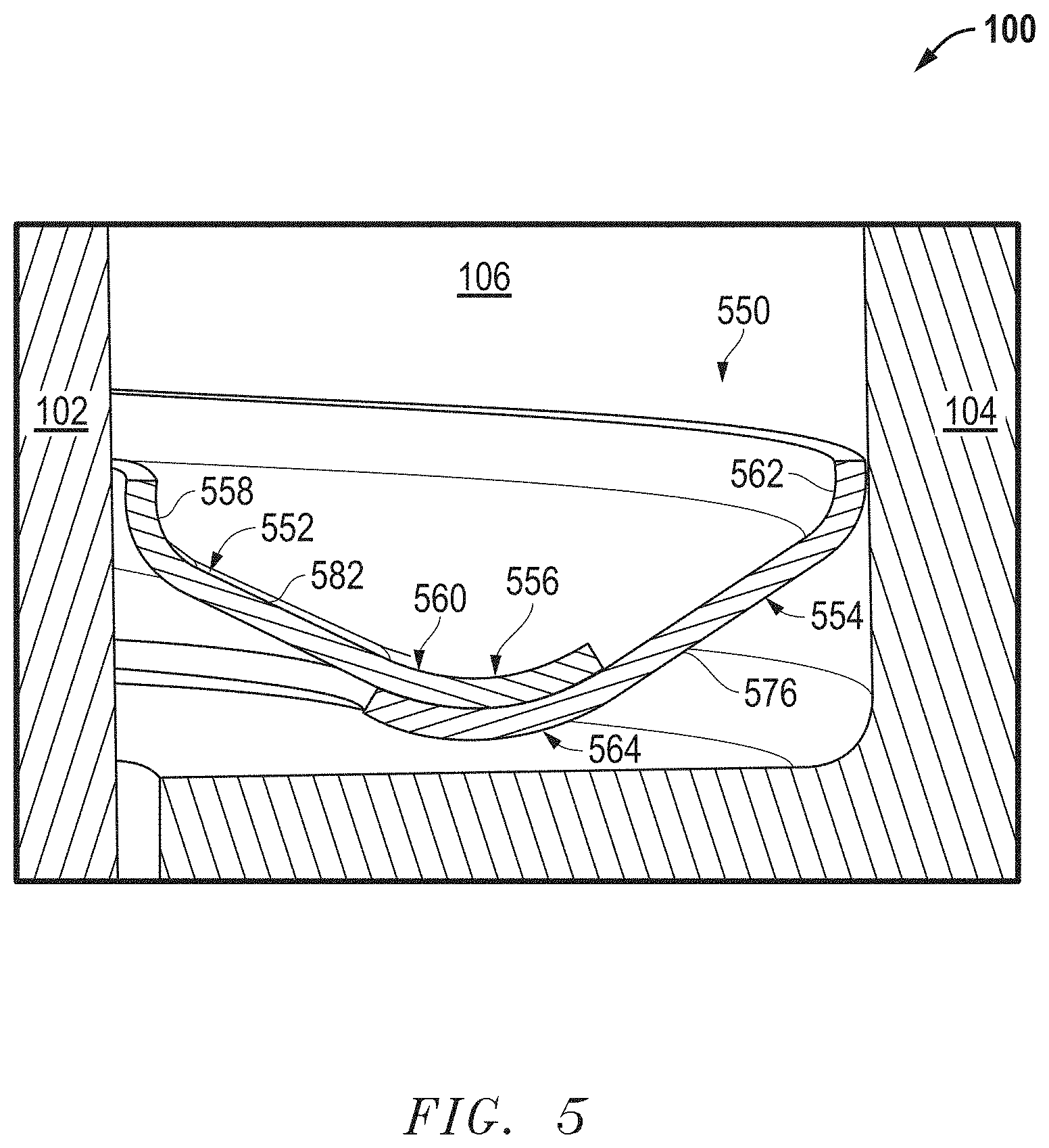 Patent US11773977 Figure 5 – Bimetallic seal
