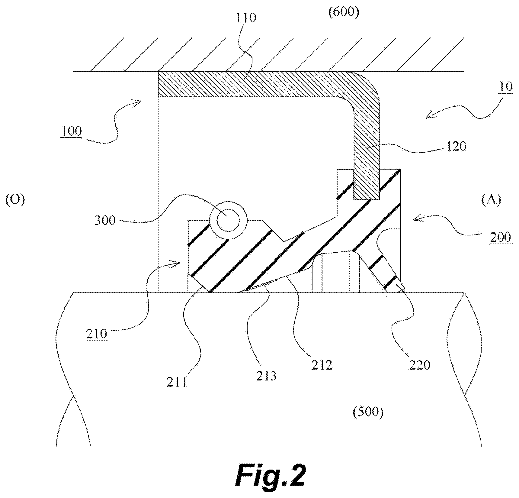 Patent US11773980 Figure 2 – Sealing device