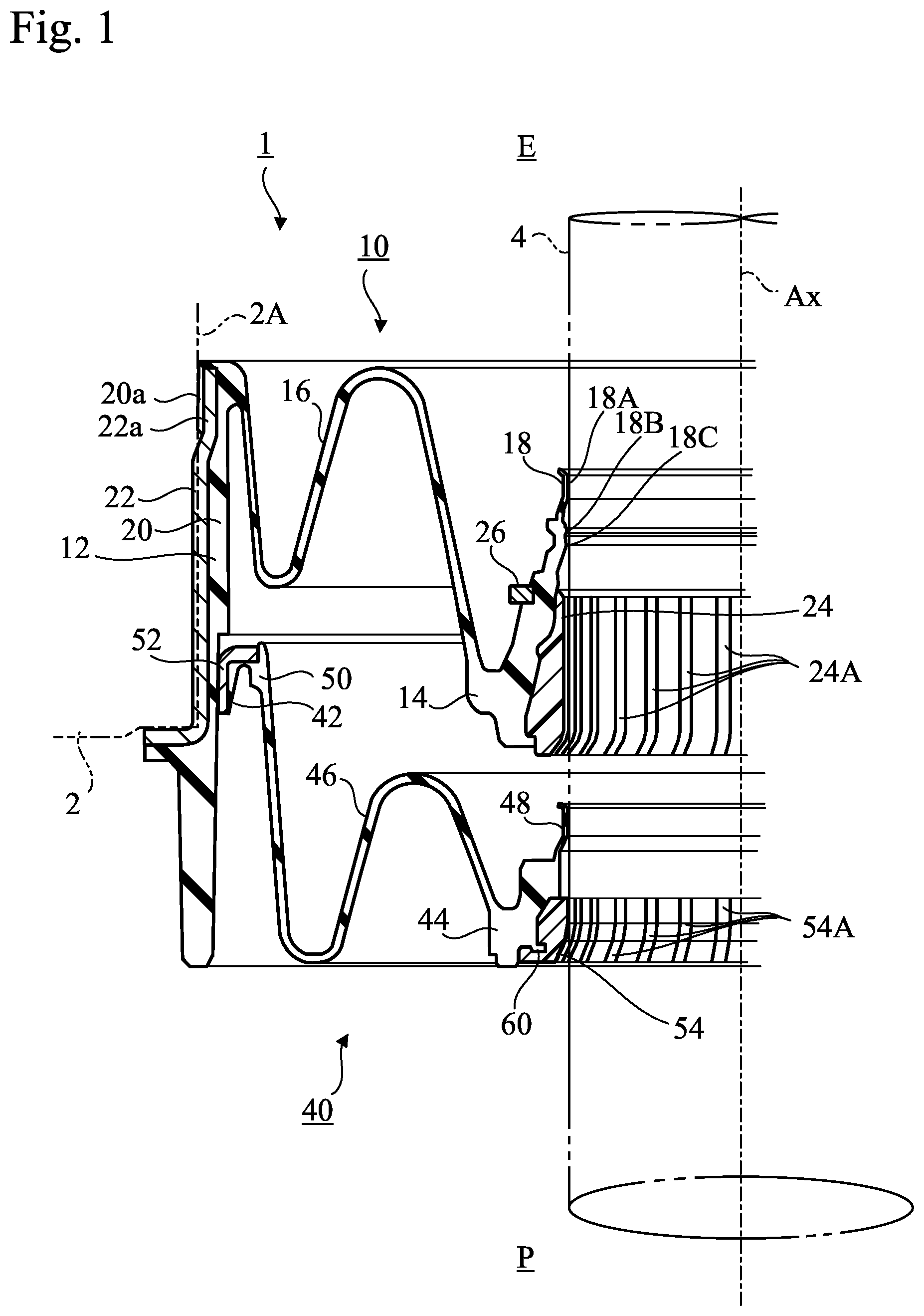 Patent US11773981 Figure 1 – Sealing device