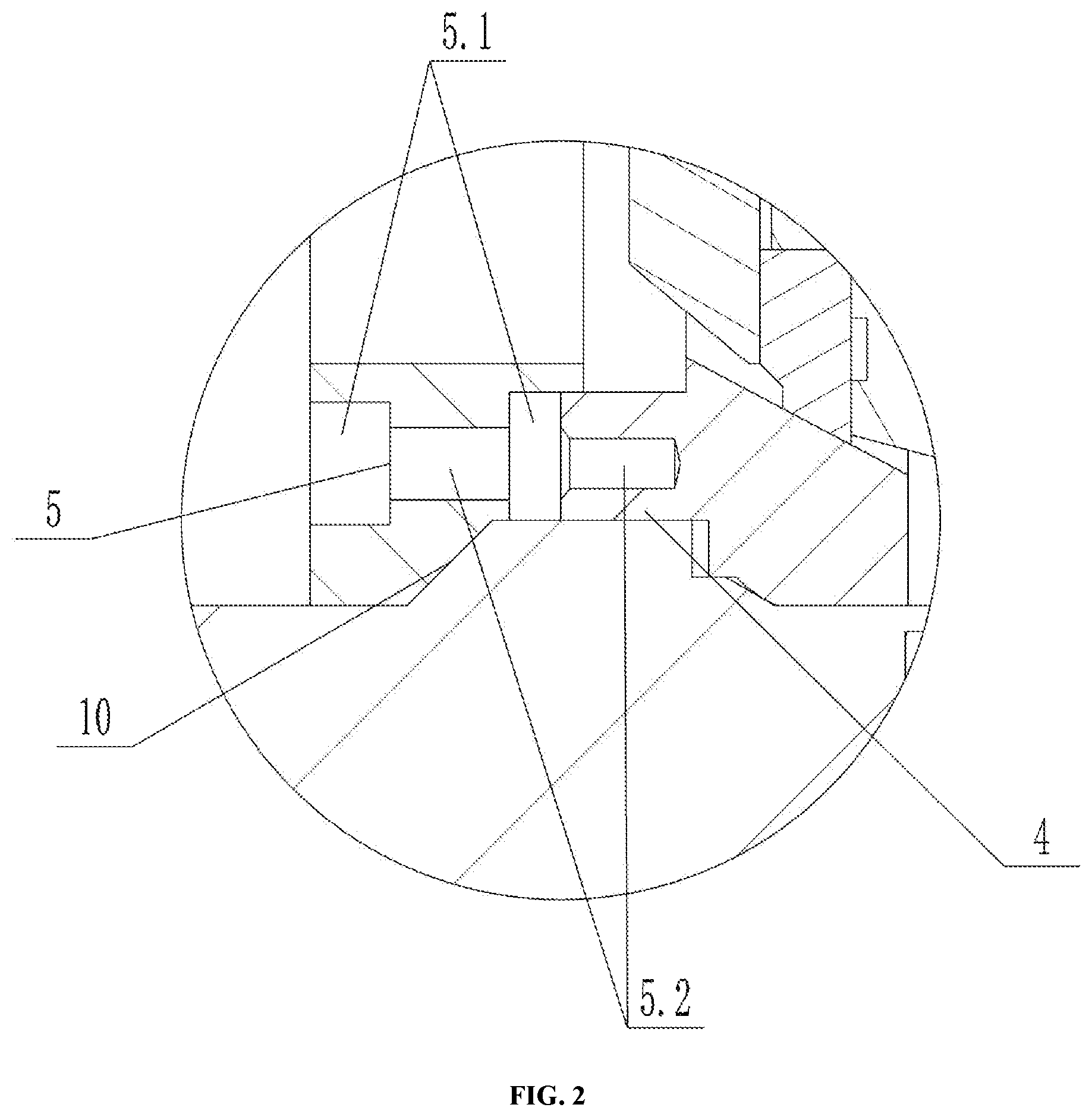 Patent US11773983 Figure 2 – High-pressure self-sealing butterfly valve