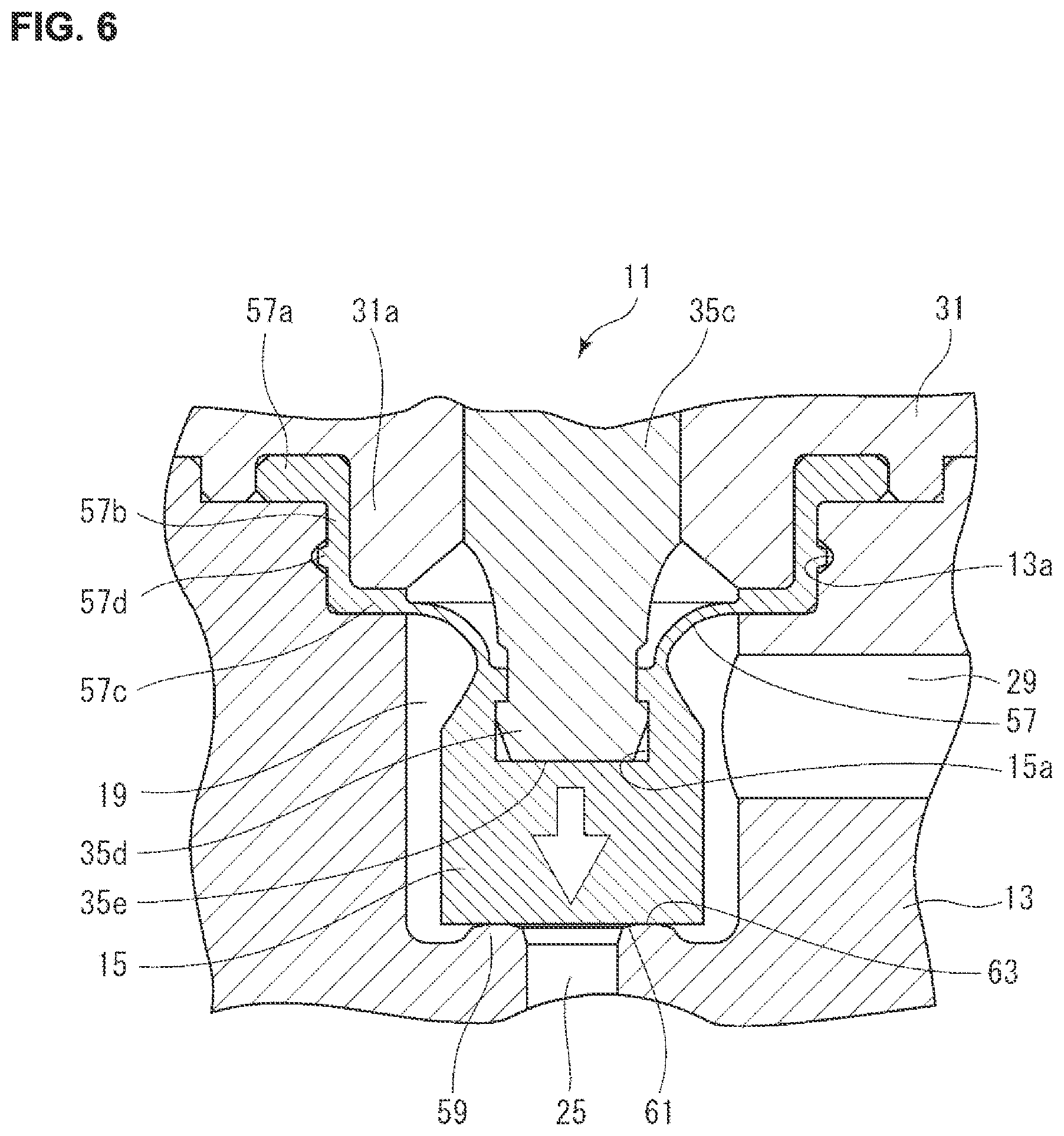 Patent US11773985 Figure 6 – Valve device
