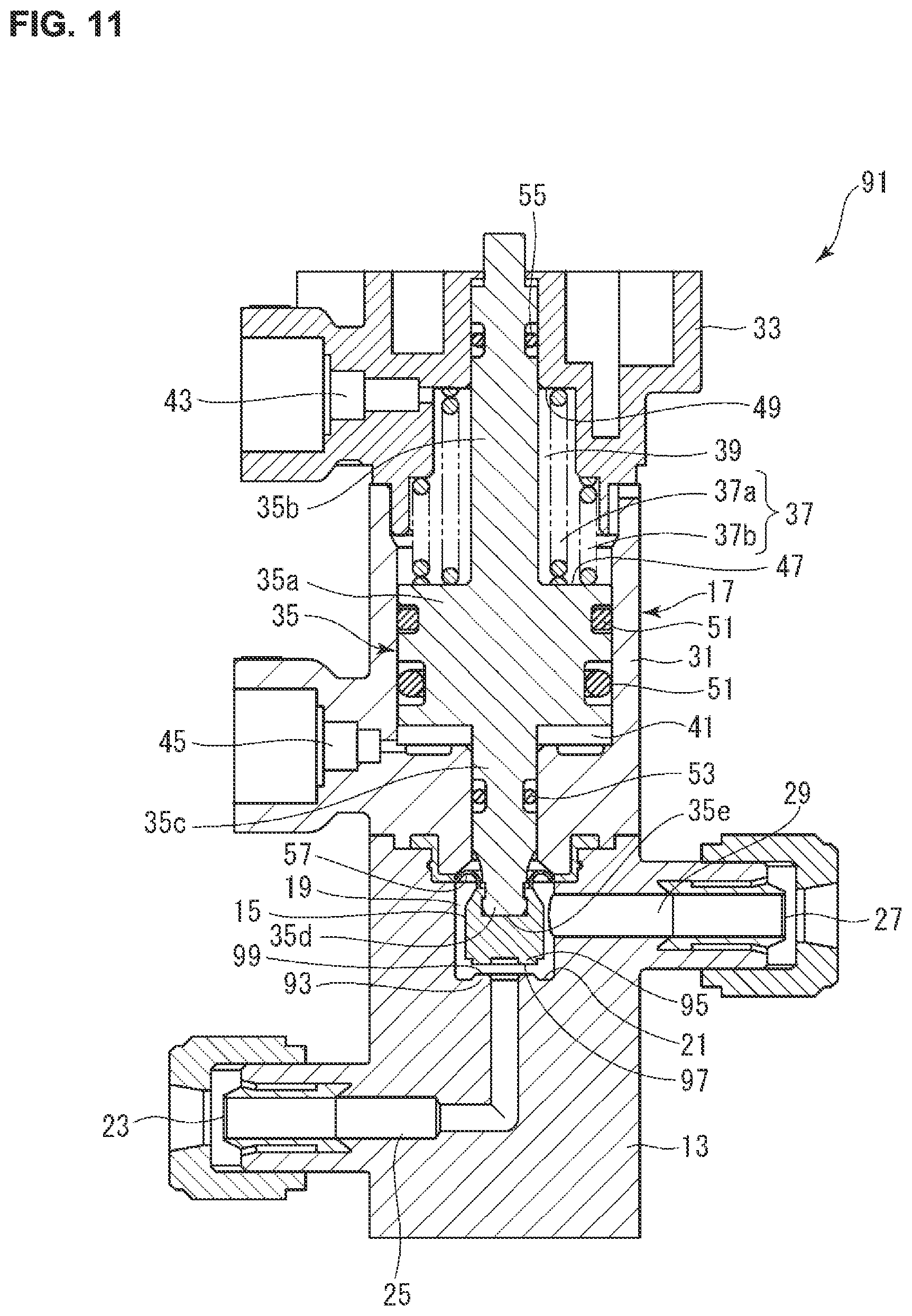 Patent US11773985 Figure 11 – Valve device