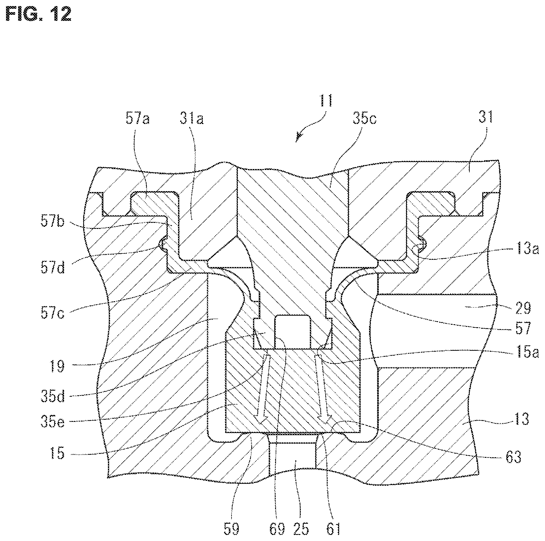 Patent US11773985 Figure 12 – Valve device